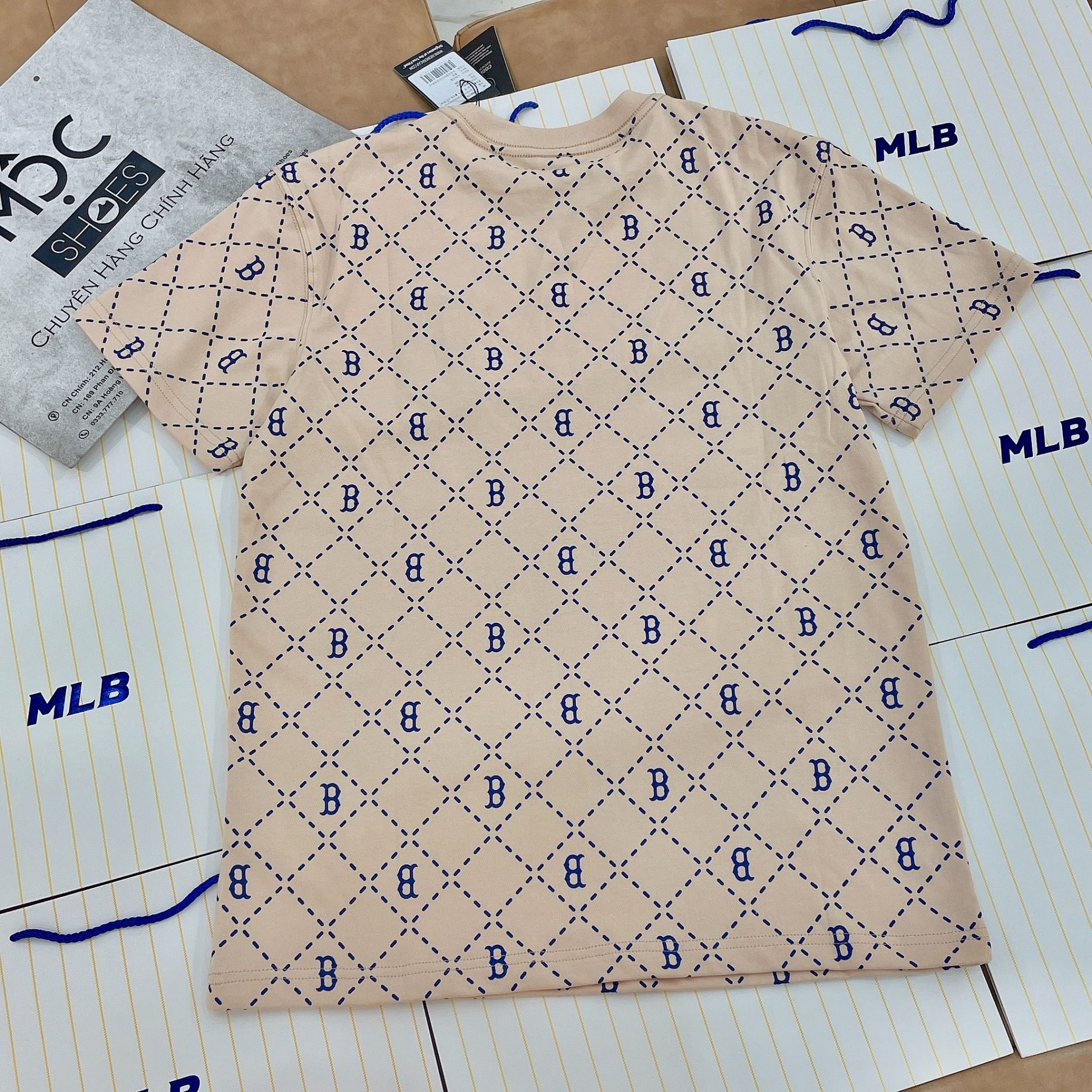 2348 - HÀNG CHÍNH HÃNG - ÁO THUN NEW ERA - B Dia Mono - NÂU NHẠT - CODE: 19500179