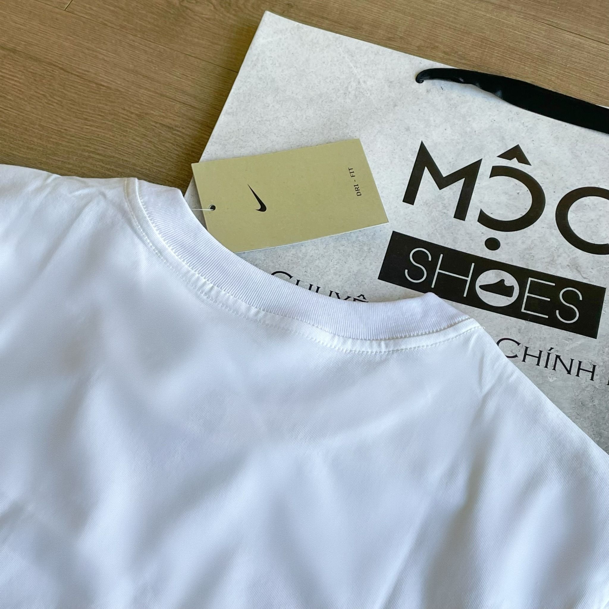 2340 - HÀNG CHÍNH HÃNG - ÁO THUN NIKE - JUST DO IT - TRẮNG - CODE: B08XY7XLTM