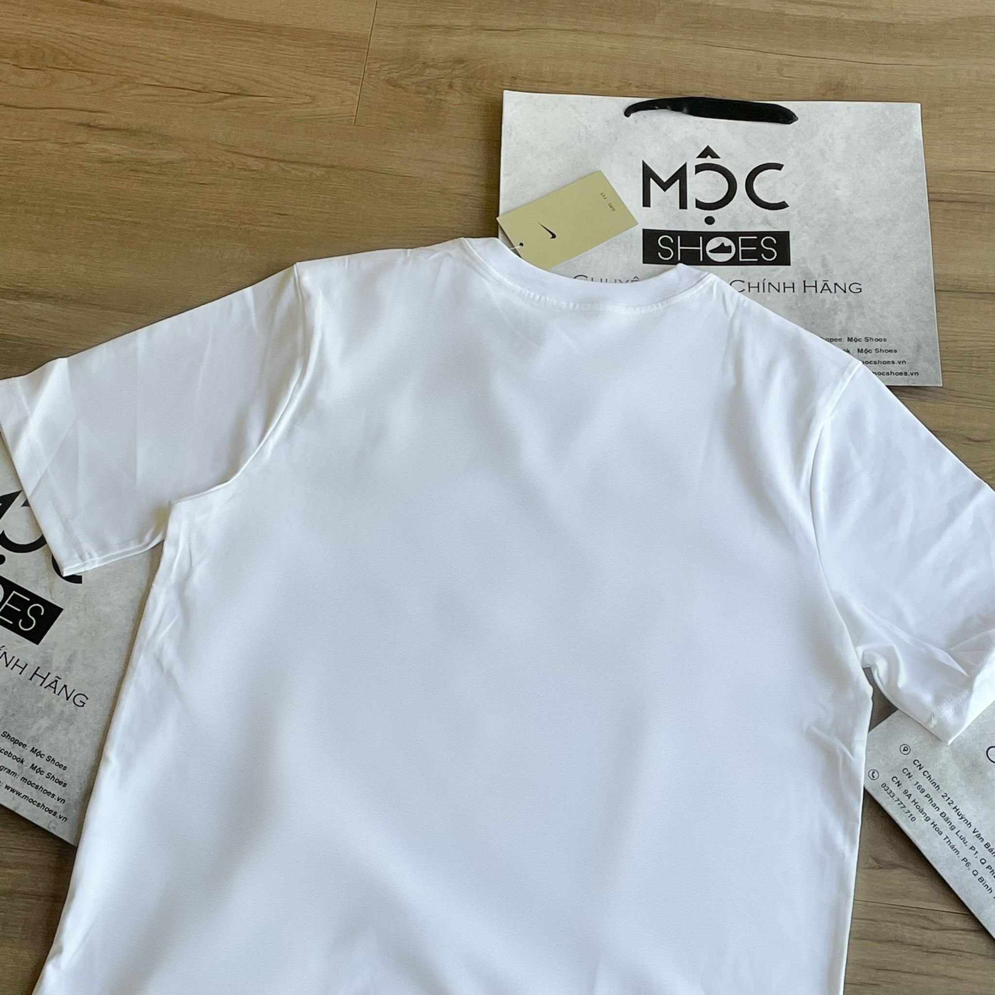2340 - HÀNG CHÍNH HÃNG - ÁO THUN NIKE - JUST DO IT - TRẮNG - CODE: B08XY7XLTM