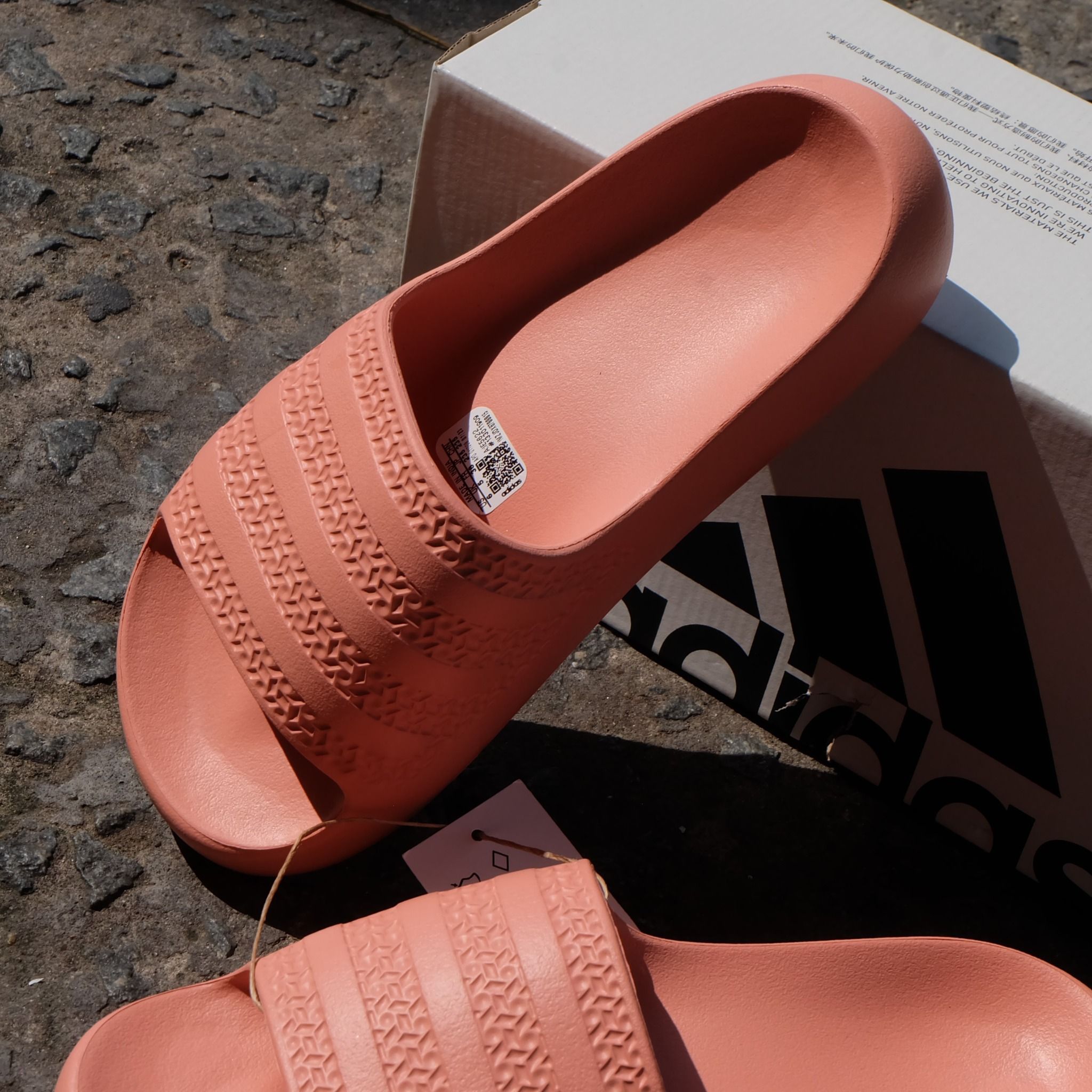 2372 - HÀNG CHÍNH HÃNG - DÉP ADIDAS ADILETTE AYOON W - HỒNG - CODE: IE5622