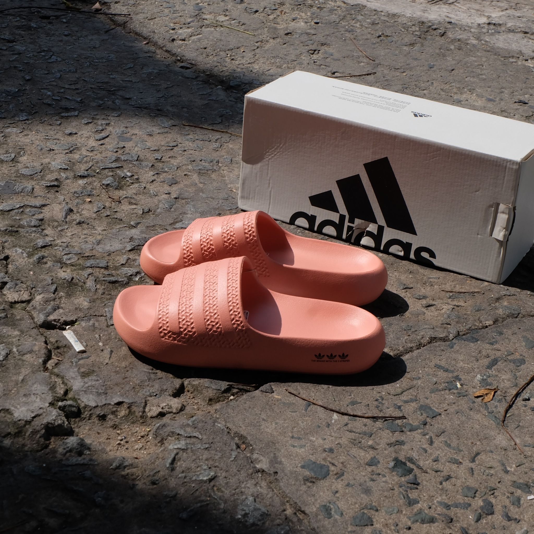 2372 - HÀNG CHÍNH HÃNG - DÉP ADIDAS ADILETTE AYOON W - HỒNG - CODE: IE5622