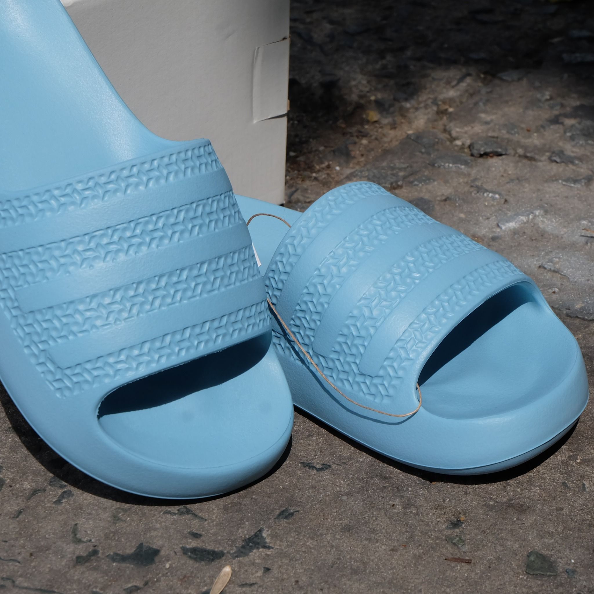 2373 - HÀNG CHÍNH HÃNG - DÉP ADIDAS ADILETTE AYOON W - XANH - CODE: IE5623