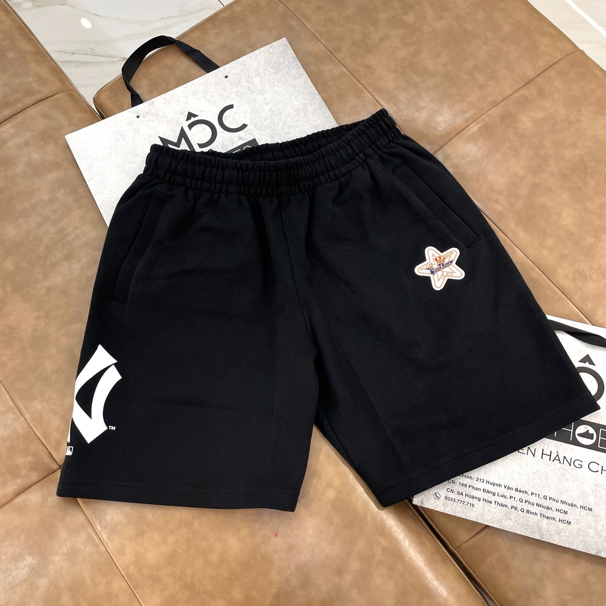 2397 - HÀNG CHÍNH HÃNG - QUẦN NEW ERA X MLB - NY NGÔI SAO - ĐEN - CODE: 13578907