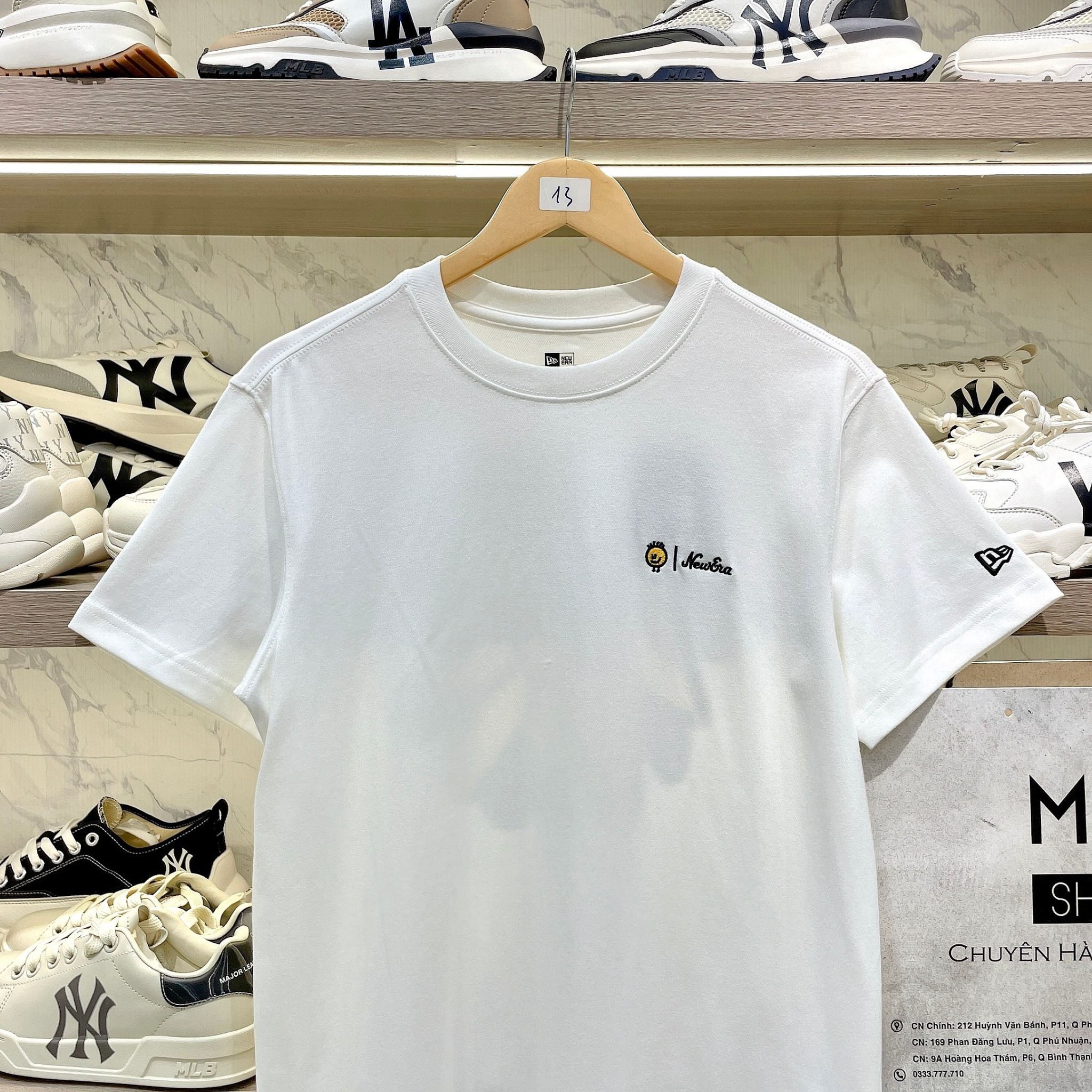 2400 - HÀNG CHÍNH HÃNG - ÁO THUN NEW ERA - HOA CÚC - TRẮNG - CODE: 14329686