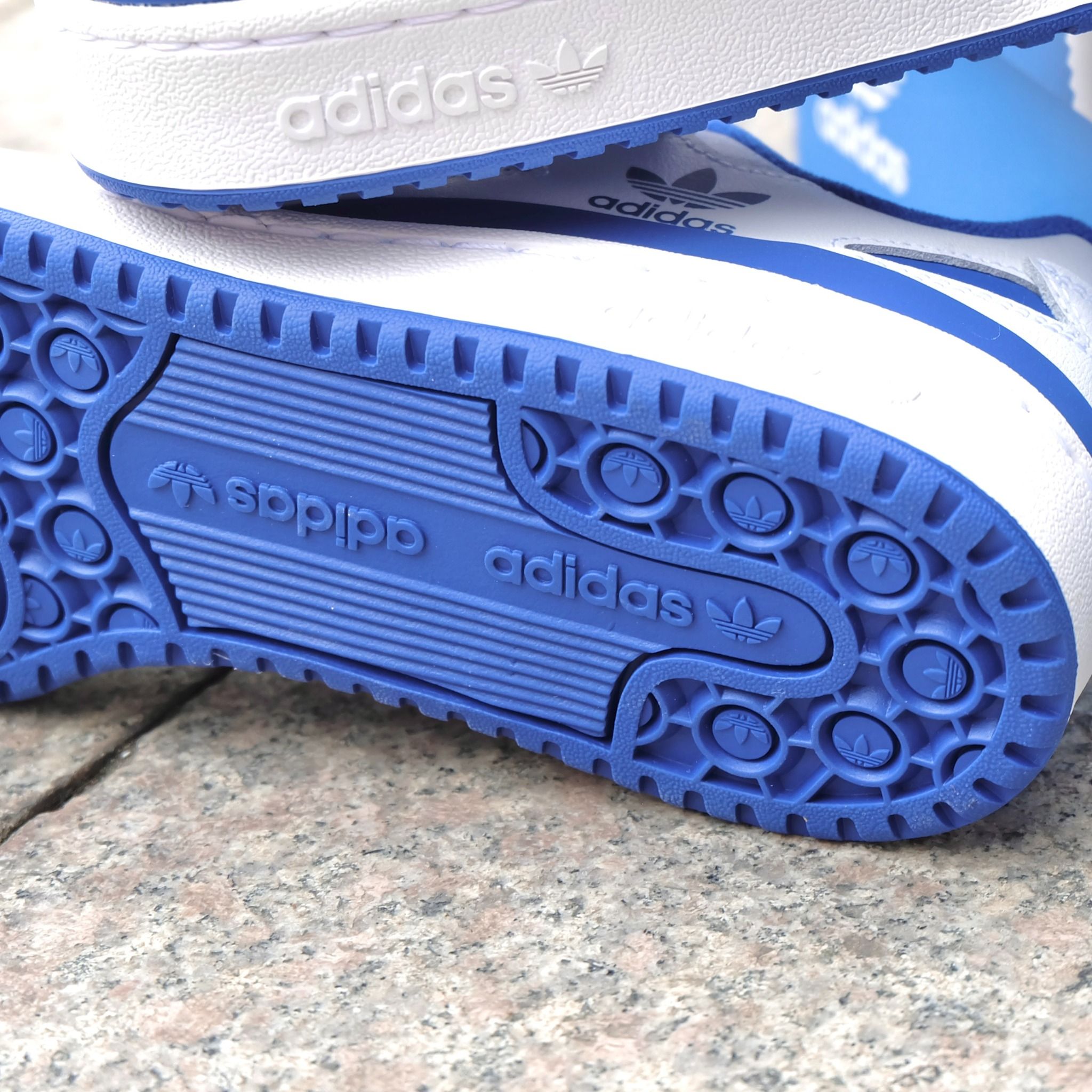 2406 - HÀNG CHÍNH HÃNG - GIÀY ADIDAS FORUM 84 LOW - WHITE ROYAL BLUE - CODE: FY7756