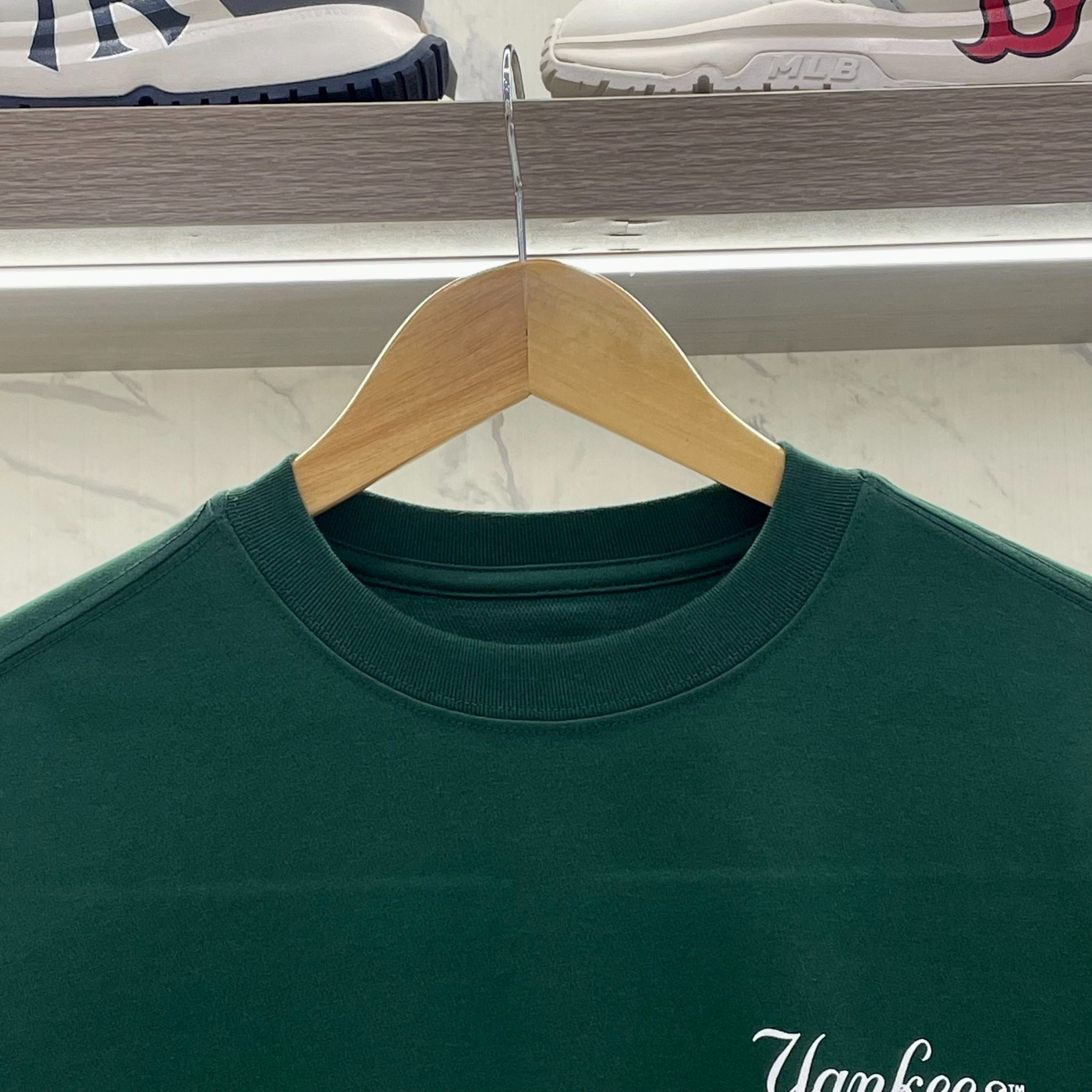 2409 - HÀNG CHÍNH HÃNG - ÁO NEW ERA - NY QUẢ TÁO - GREEN - CODE: 14413060