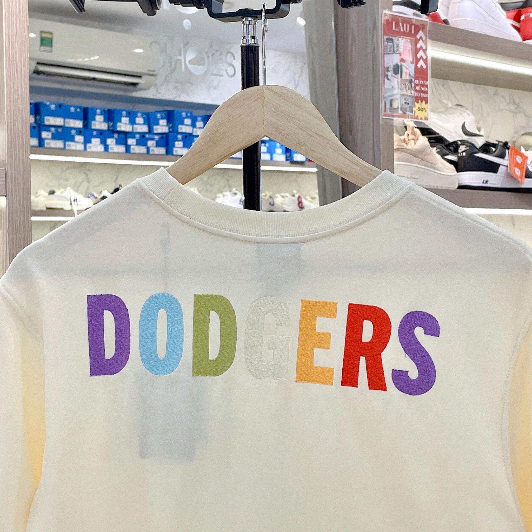 2412 - HÀNG CHÍNH HÃNG - ÁO NEW ERA - LA DODGERS 7 SẮC - KEM - CODE : 14326573