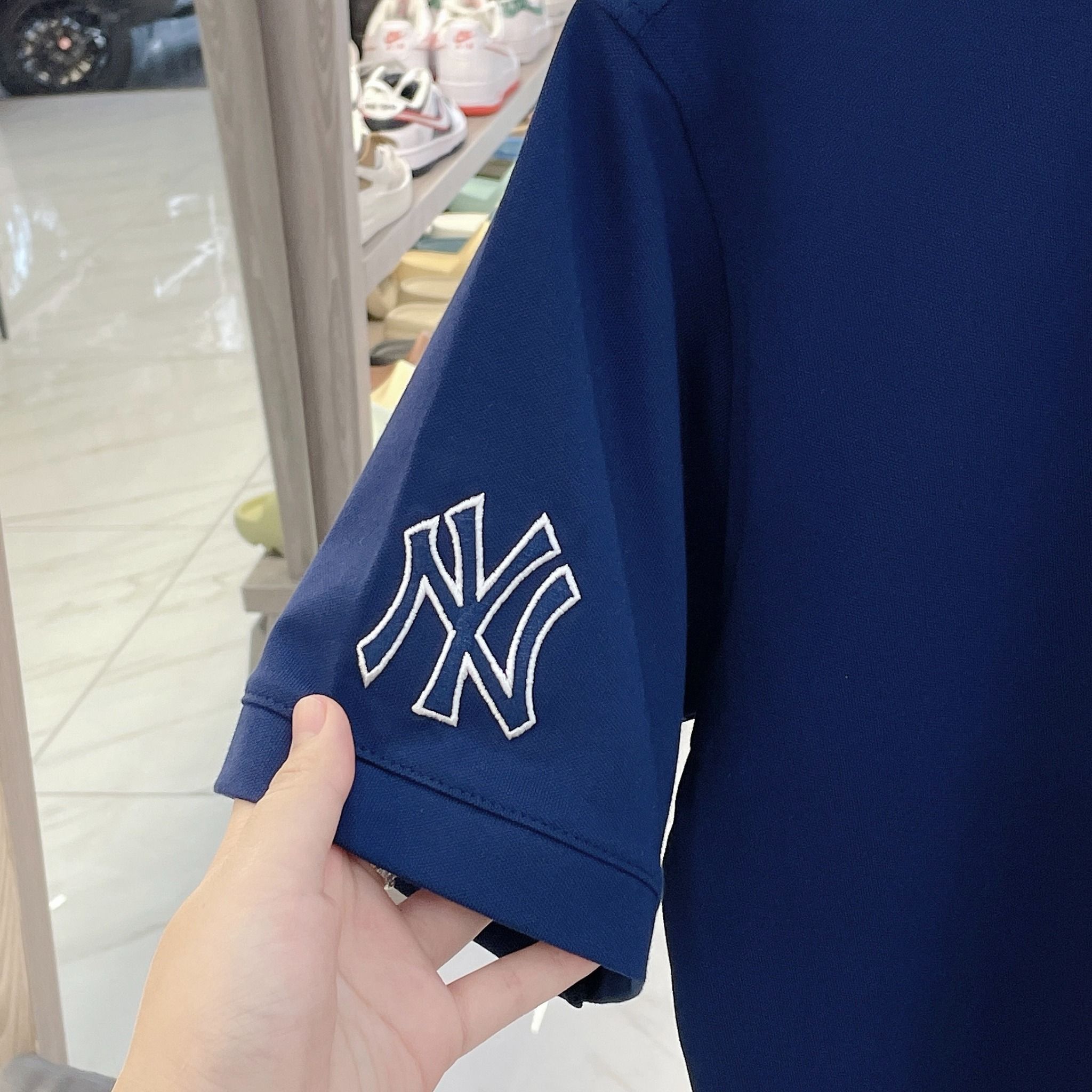 2424 - HÀNG CHÍNH HÃNG - ÁO THUN POLO NEW ERA - POLO DODGERS - NAVY - CODE : 14121842