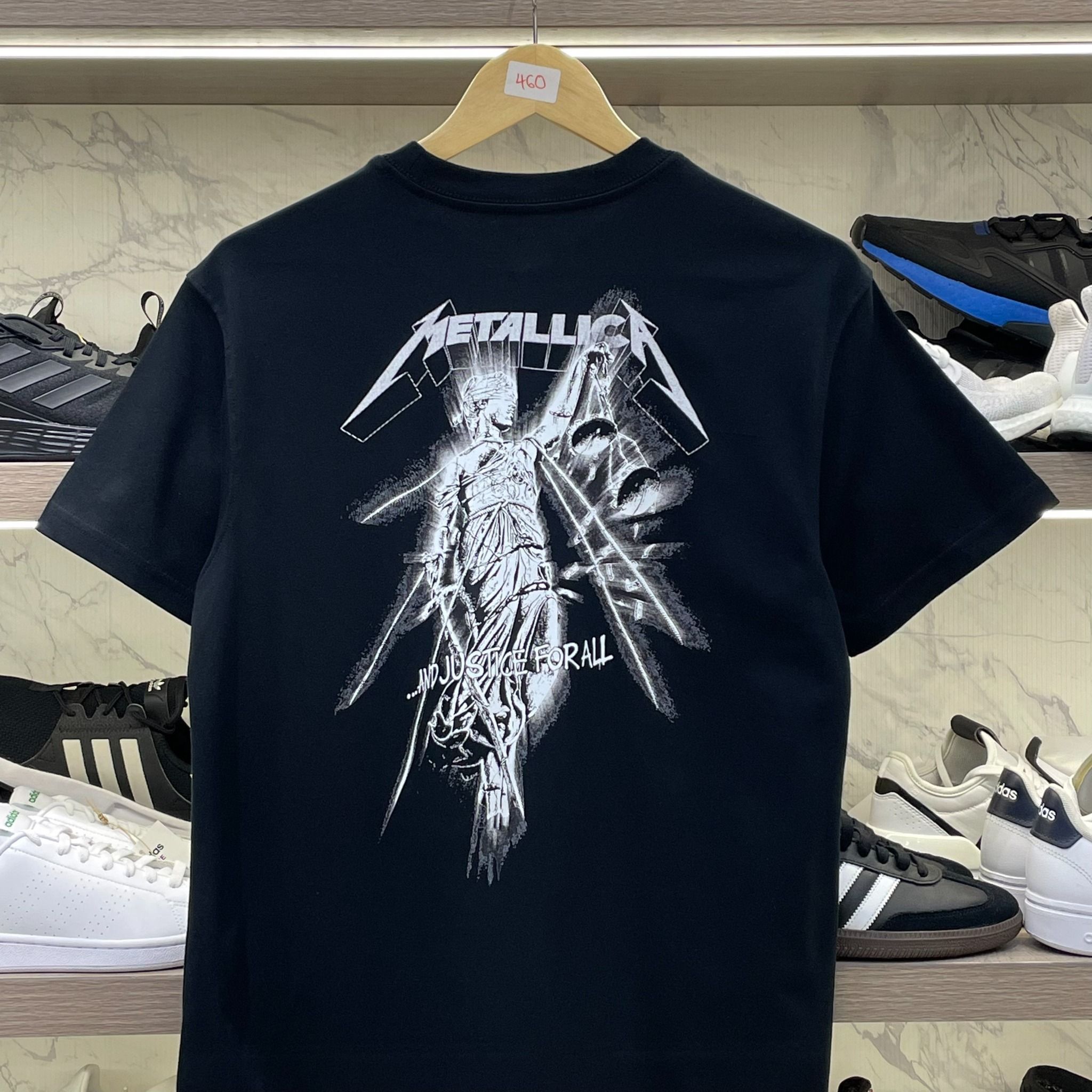 2414 - HÀNG CHÍNH HÃNG - ÁO NEW ERA - Metallica Justice For All - Đen - CODE : 14375517