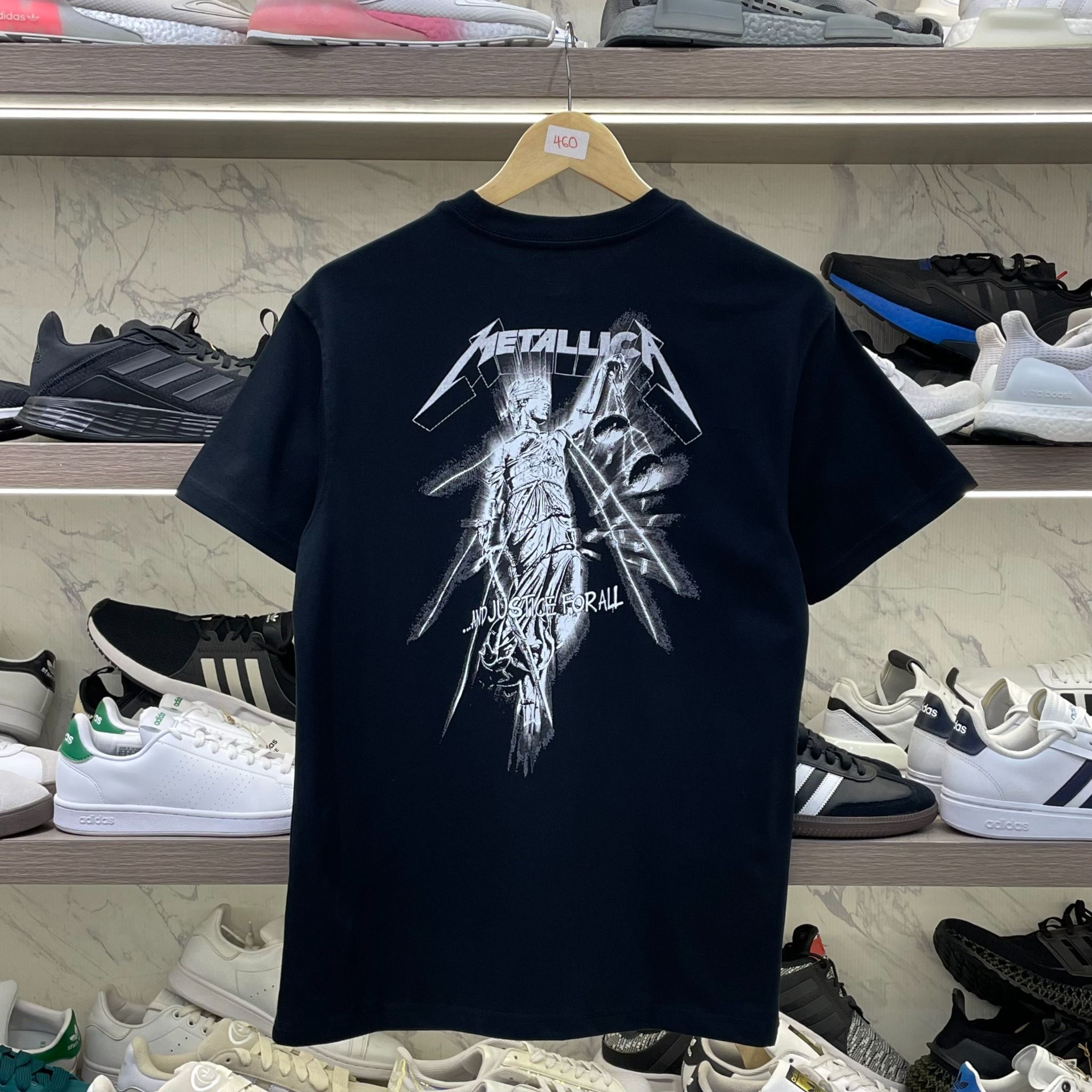 2414 - HÀNG CHÍNH HÃNG - ÁO NEW ERA - Metallica Justice For All - Đen - CODE : 14375517