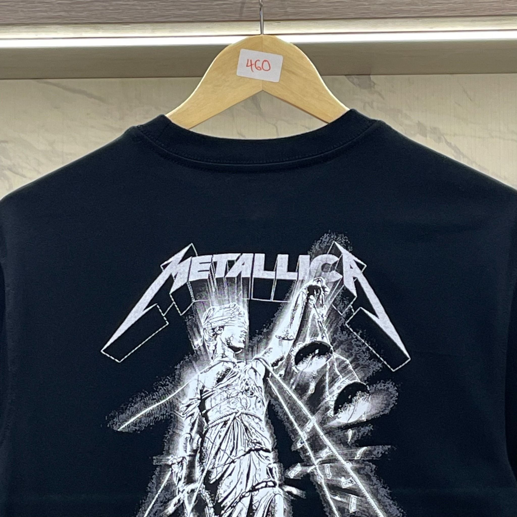 2414 - HÀNG CHÍNH HÃNG - ÁO NEW ERA - Metallica Justice For All - Đen - CODE : 14375517