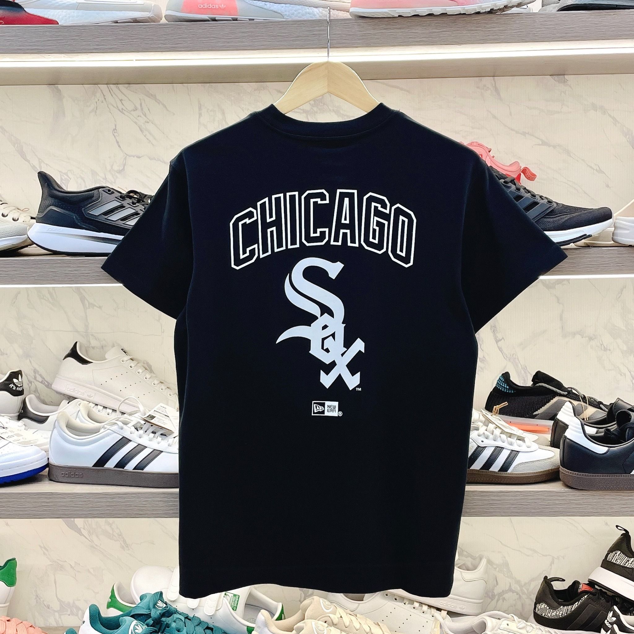 2441 - HÀNG CHÍNH HÃNG - ÁO THUN NEW ERA - CHICAGO MURASKI - ĐEN