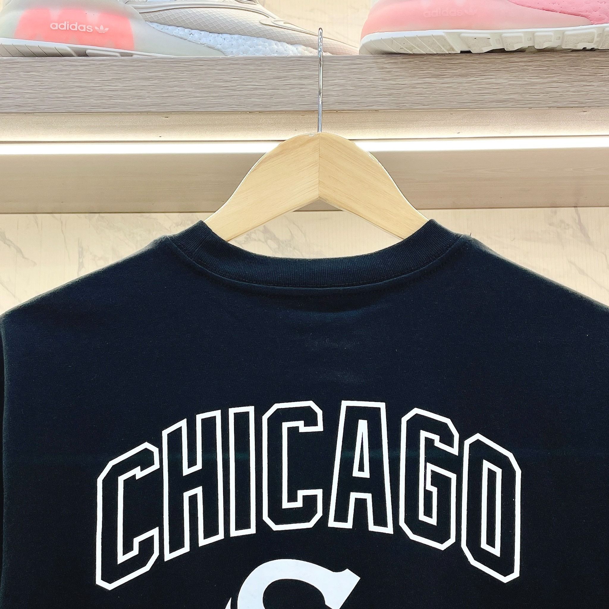 2441 - HÀNG CHÍNH HÃNG - ÁO THUN NEW ERA - CHICAGO MURASKI - ĐEN