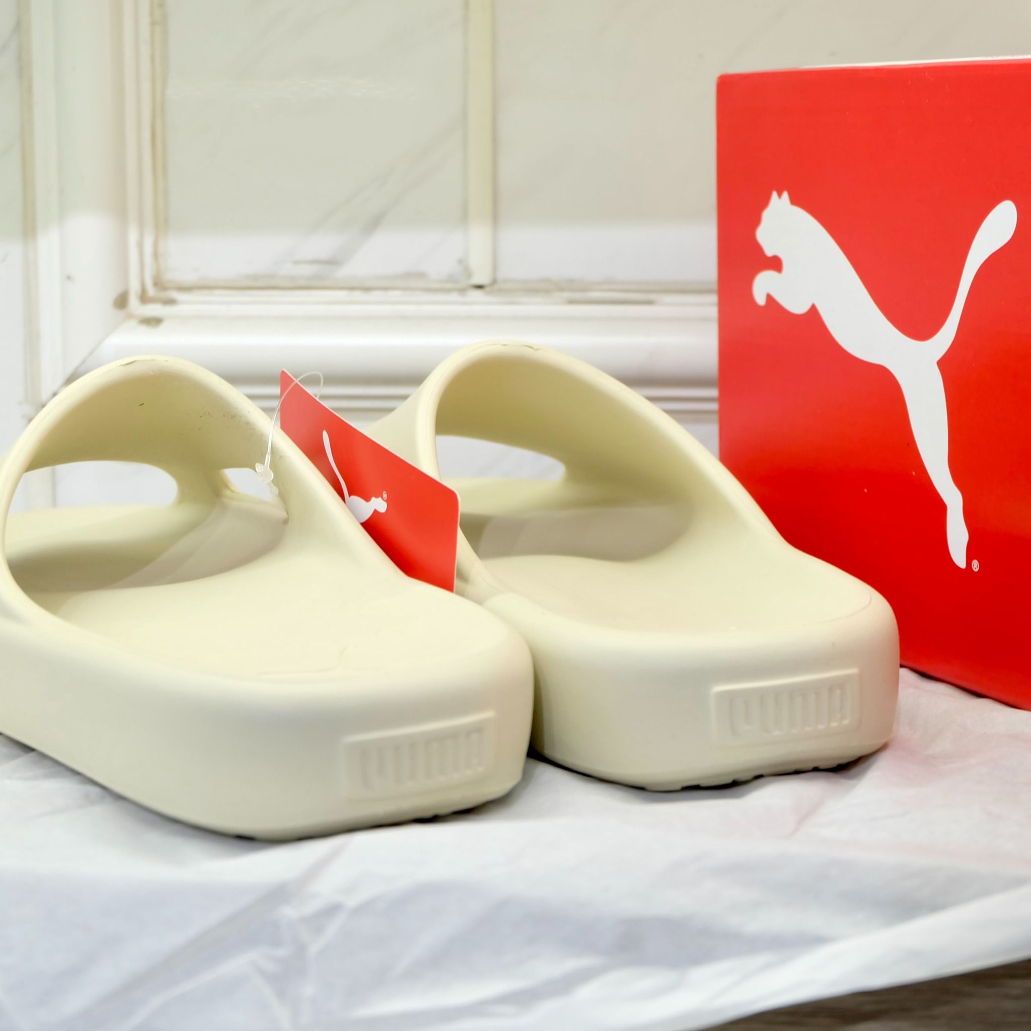 2465 - HÀNG CHÍNH HÃNG - DÉP PUMA - SHIBUI CAT - BE - CODE: 385296 03