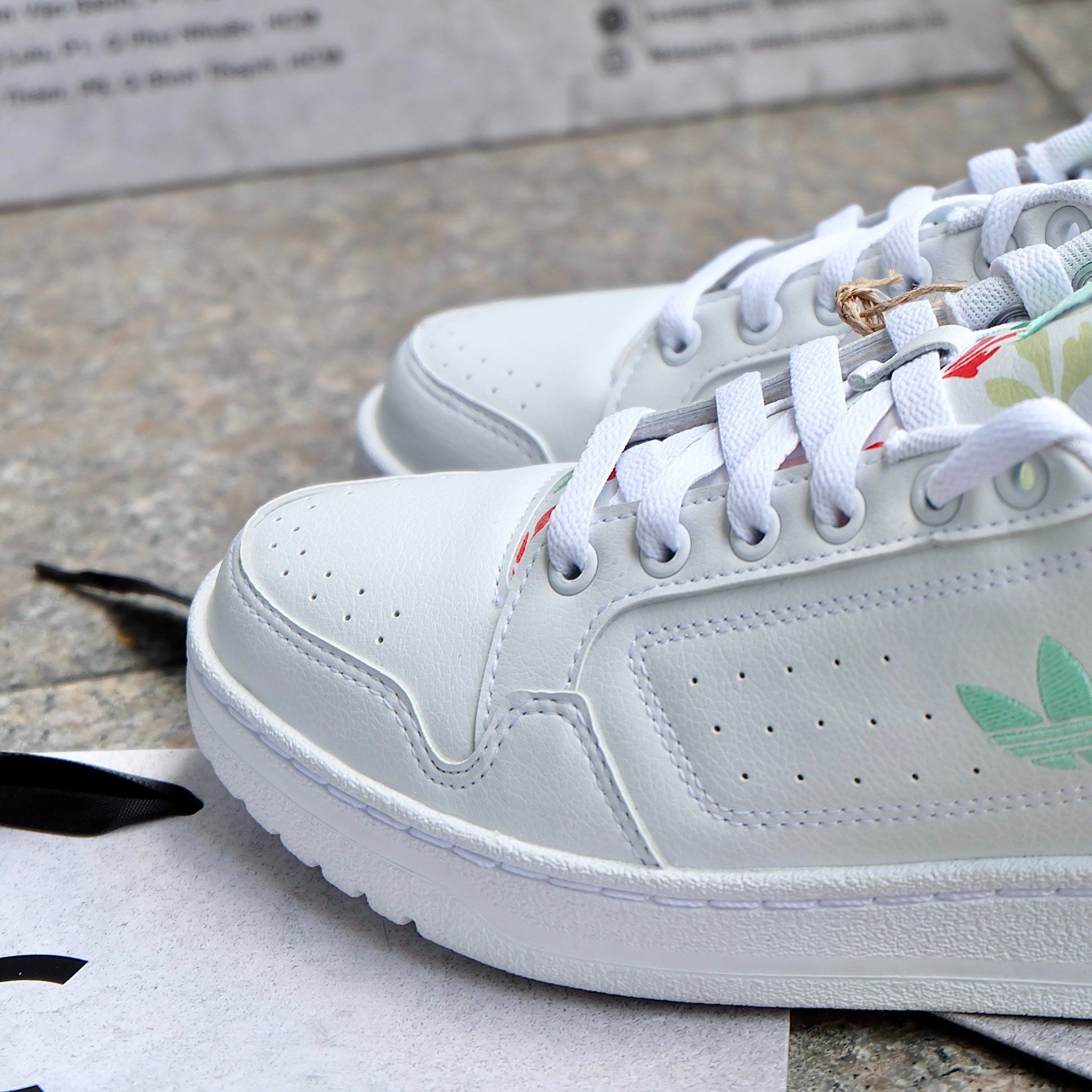2452 - HÀNG CHÍNH HÃNG - GIÀY ADIDAS - NY 90 - CLOUD WHITE - CODE: GY82600