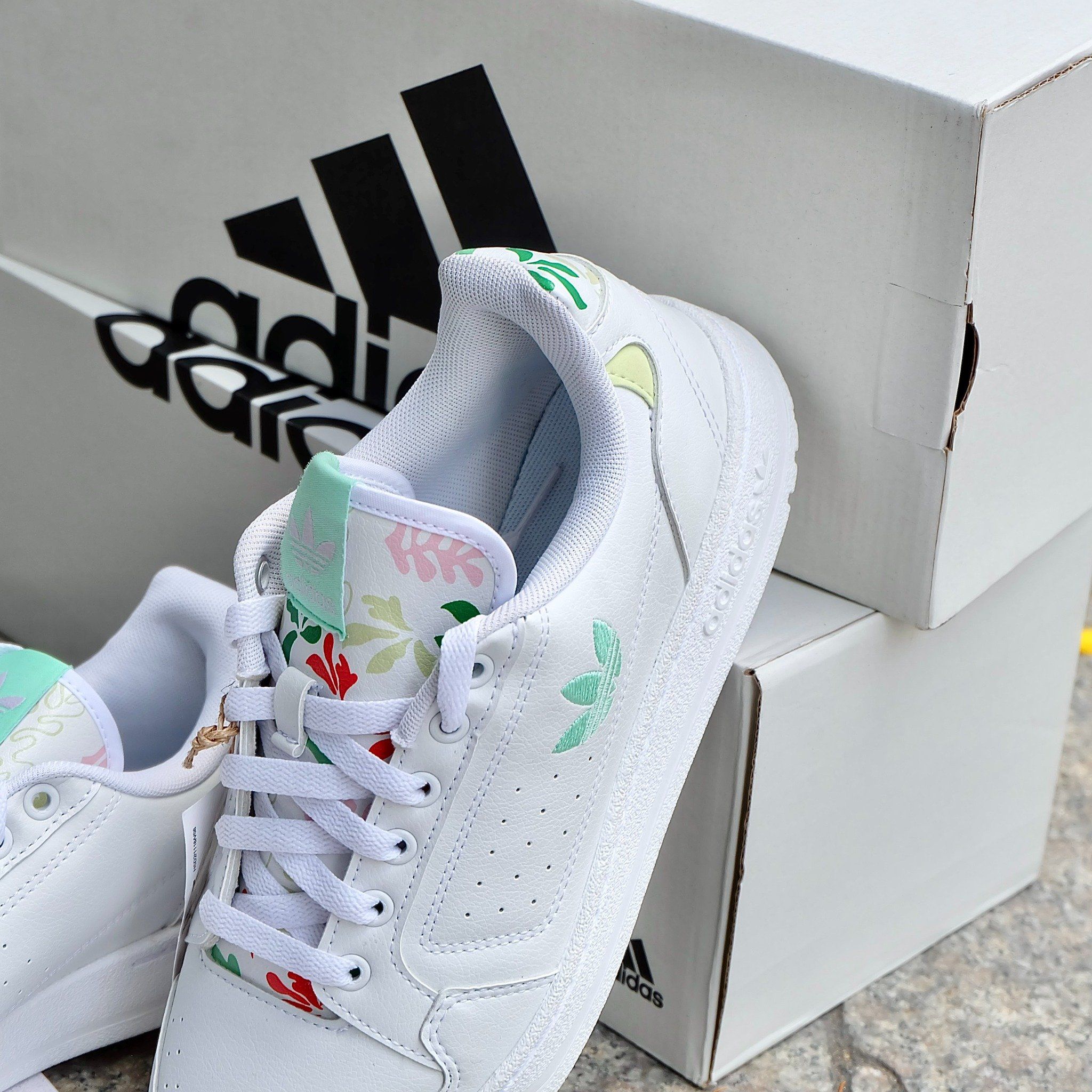 2452 - HÀNG CHÍNH HÃNG - GIÀY ADIDAS - NY 90 - CLOUD WHITE - CODE: GY82600