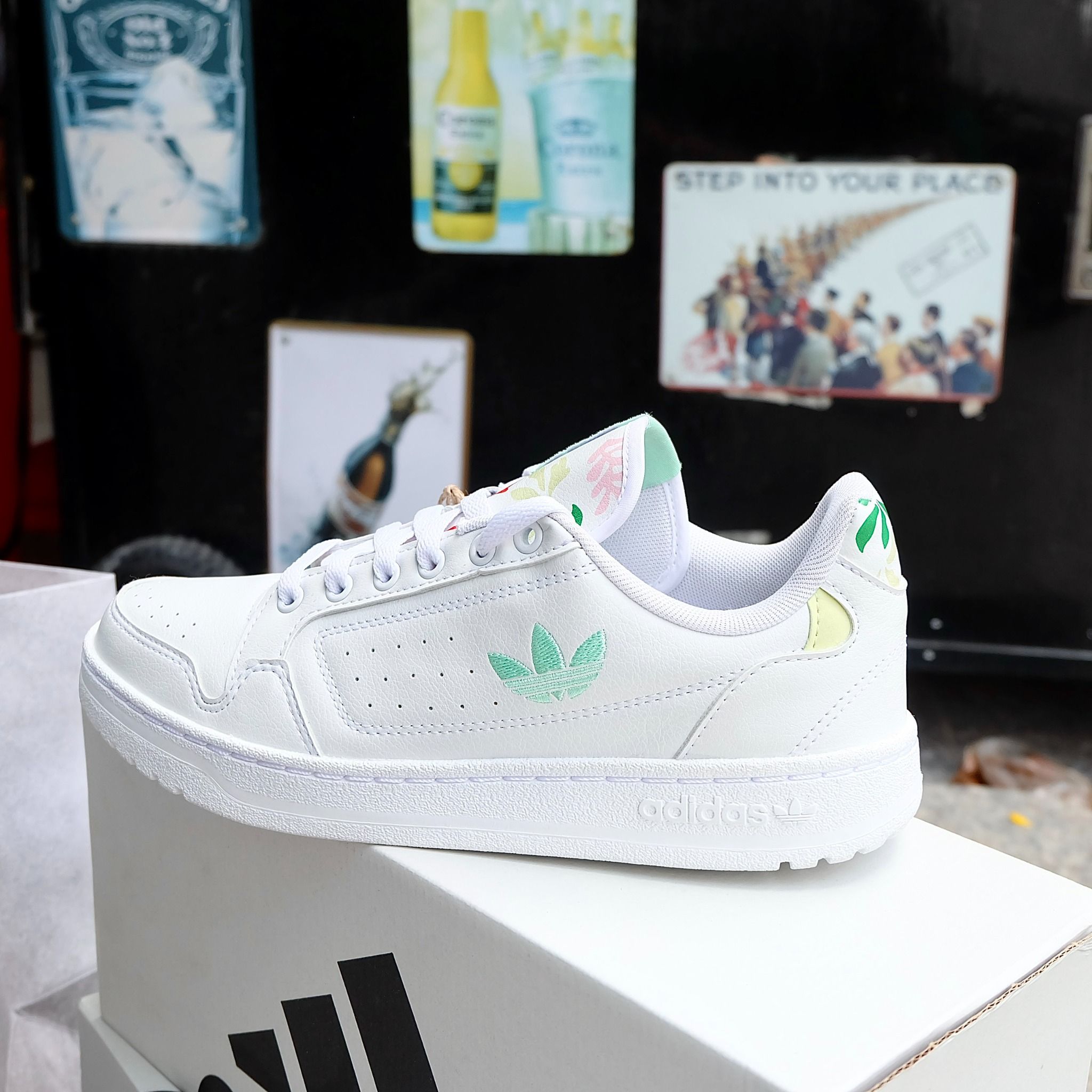 2452 - HÀNG CHÍNH HÃNG - GIÀY ADIDAS - NY 90 - CLOUD WHITE - CODE: GY82600