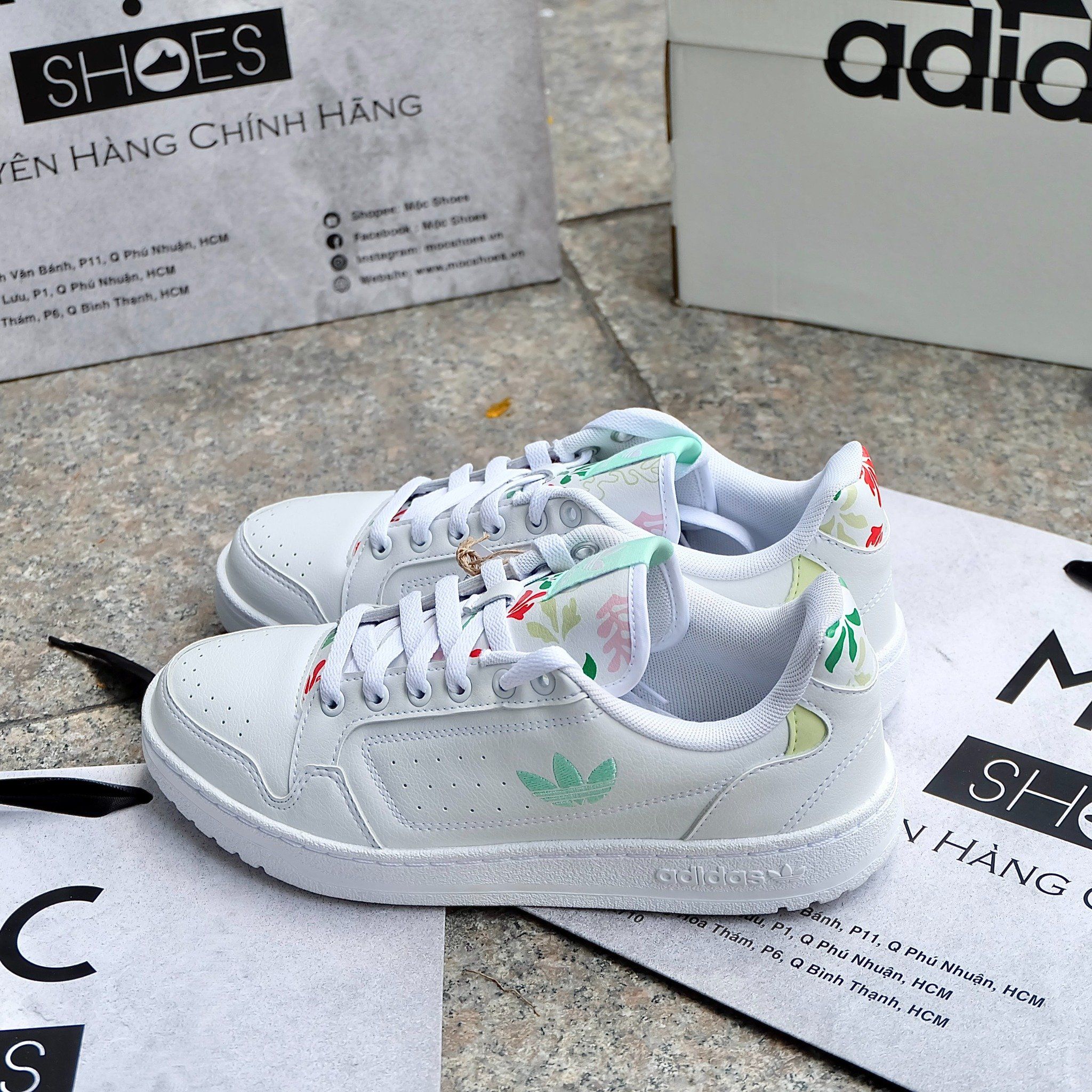 2452 - HÀNG CHÍNH HÃNG - GIÀY ADIDAS - NY 90 - CLOUD WHITE - CODE: GY82600