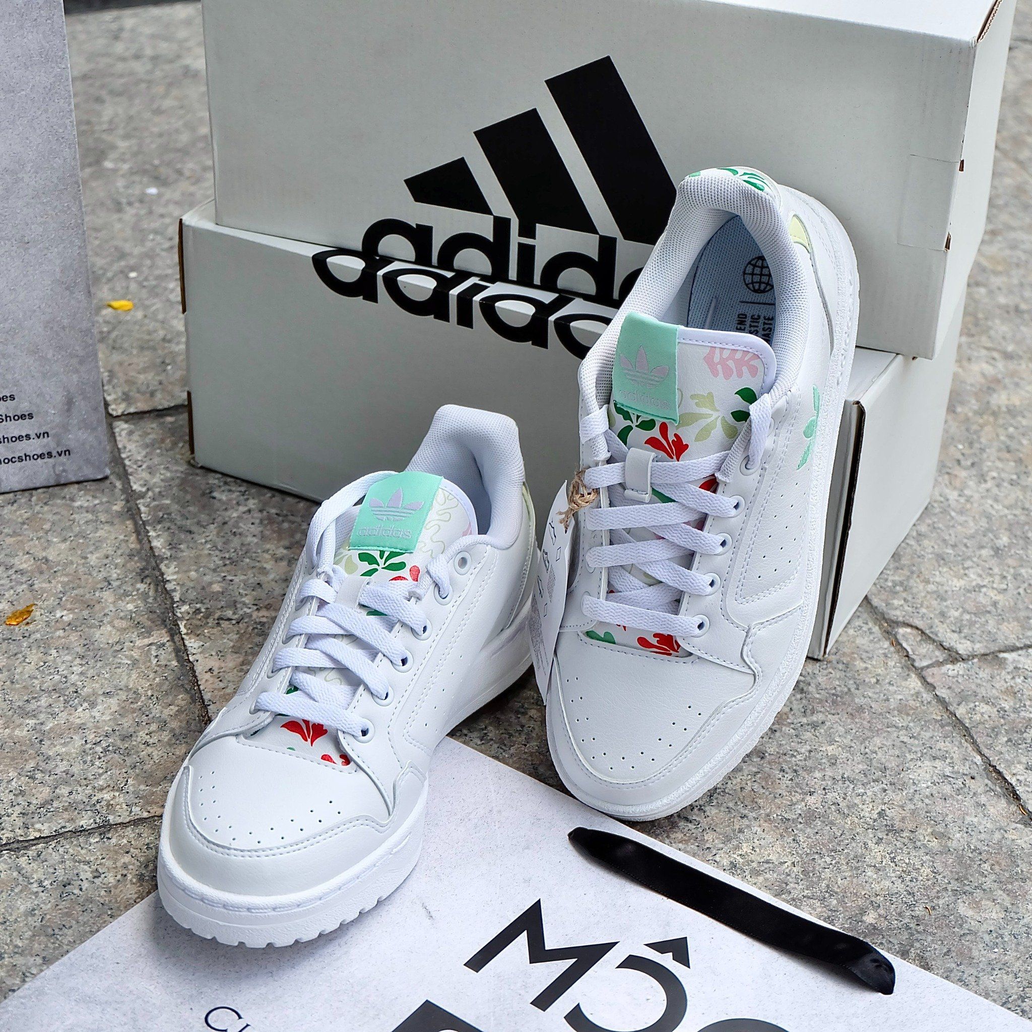 2452 - HÀNG CHÍNH HÃNG - GIÀY ADIDAS - NY 90 - CLOUD WHITE - CODE: GY82600