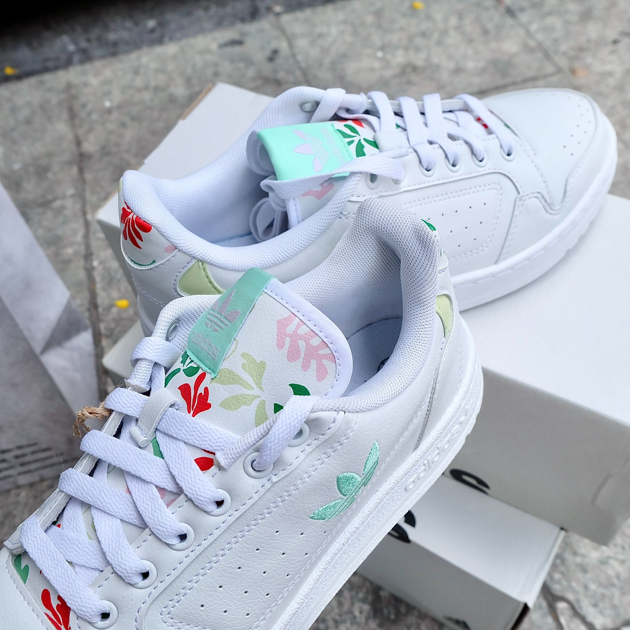 2452 - HÀNG CHÍNH HÃNG - GIÀY ADIDAS - NY 90 - CLOUD WHITE - CODE: GY82600