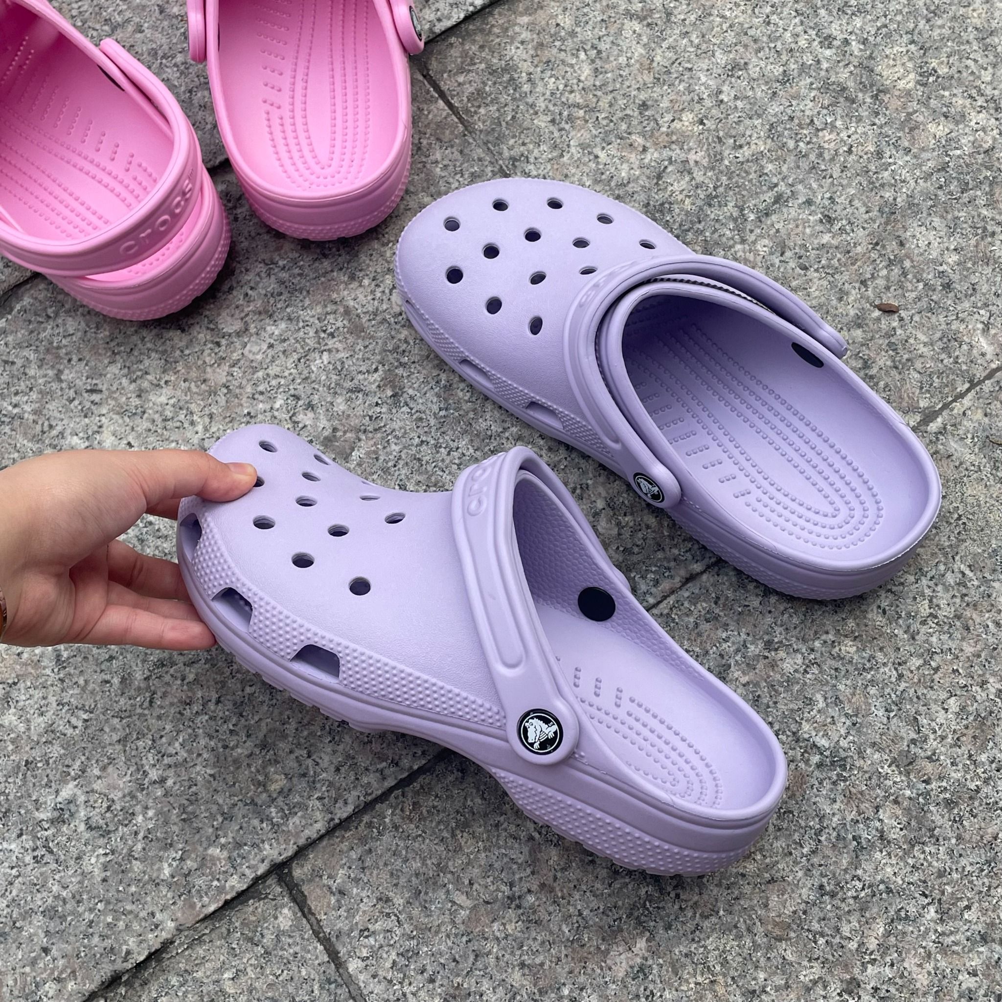 2473 - HÀNG CHÍNH HÃNG - GIÀY CLOG UNISEX CROCS BAYA - MÀU TÍM