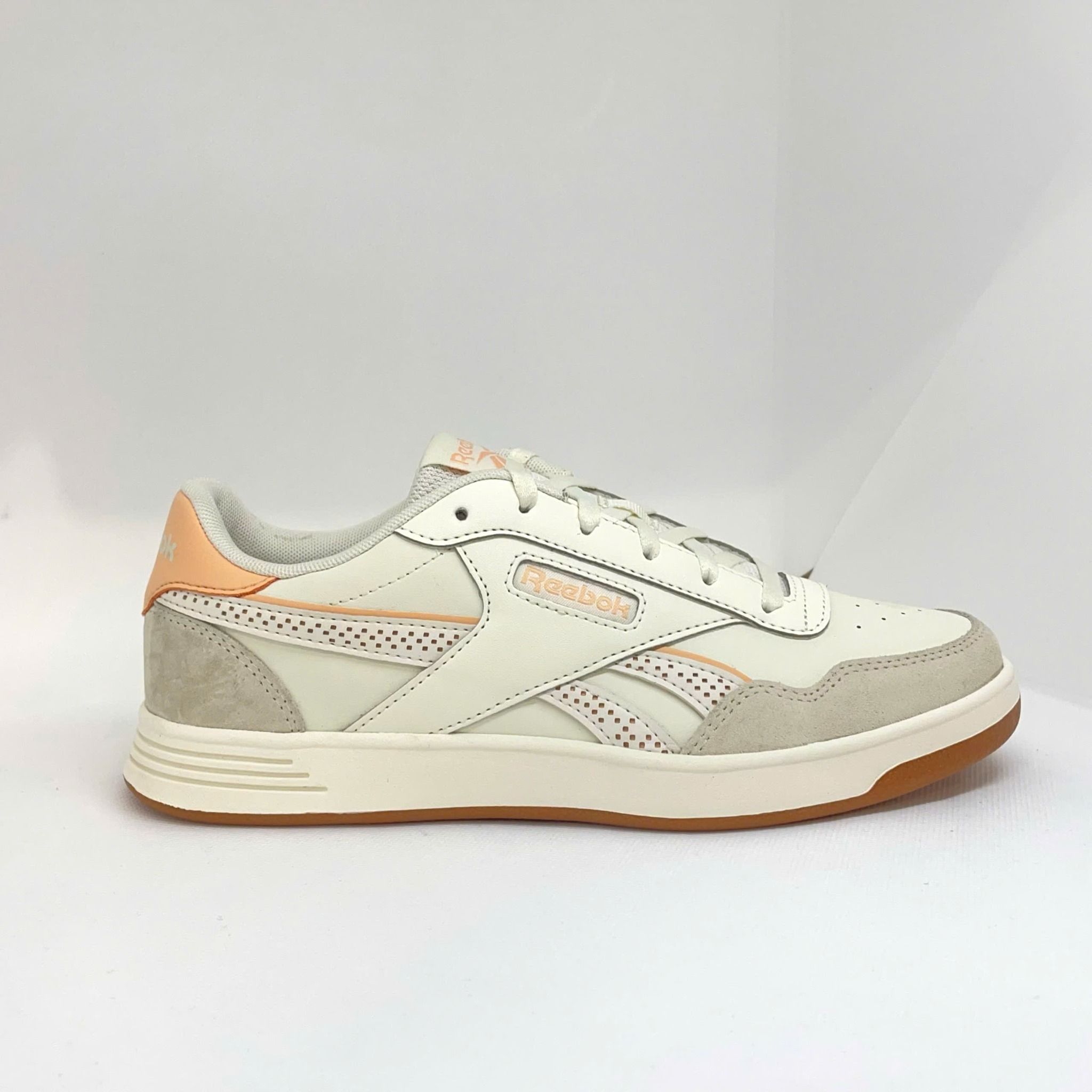 2533 - HÀNG CHÍNH HÃNG - GIÀY REEBOK - ĐẾ BẰNG - KEM GÓT CAM (6345)
