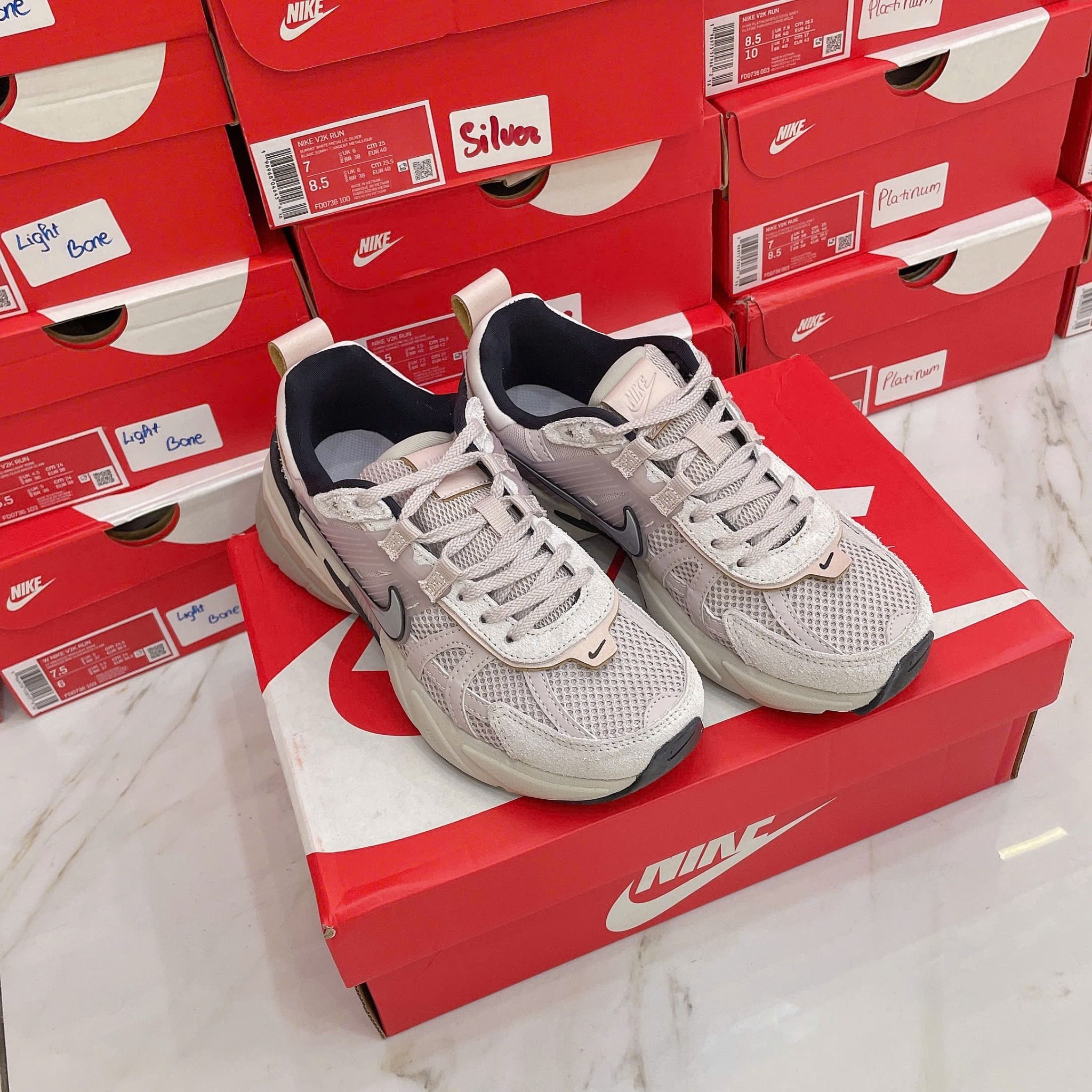 2570 - GIÀY CHÍNH HÃNG - GIÀY NIKE V2K RUN - PINK - CODE: FN6703-001