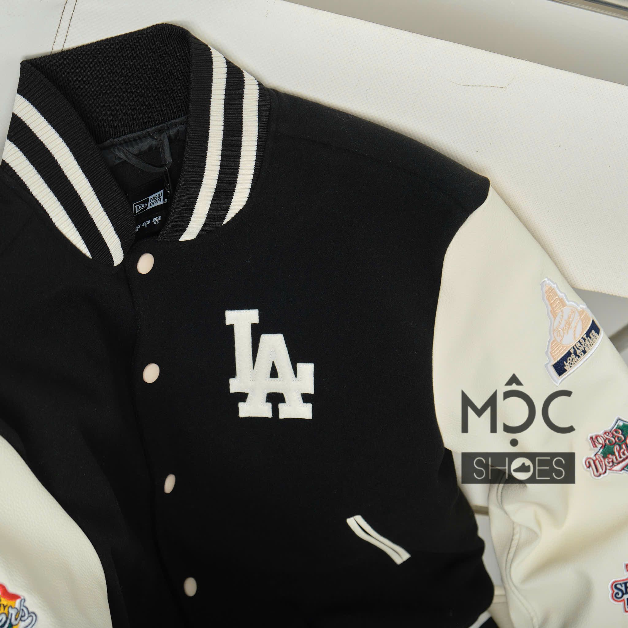 2573 - HÀNG CHÍNH HÃNG - ÁO KHOÁC NEW ERA - VARSITY - LA MULTI LOGO - CODE: 14397939