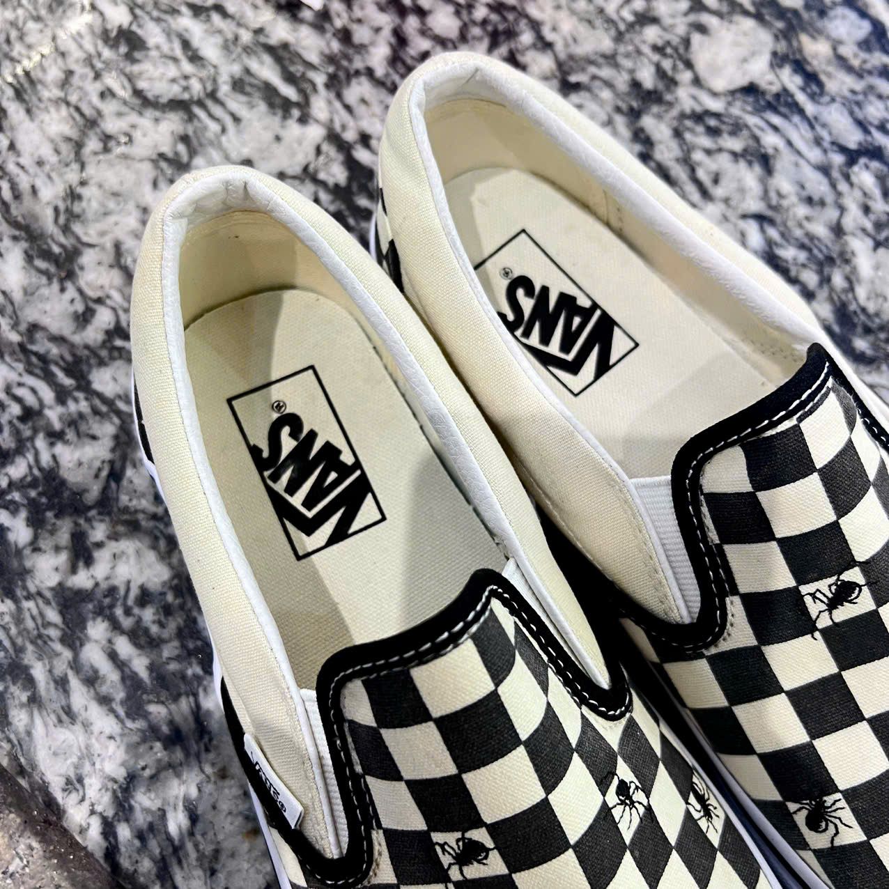 2624 - HÀNG CHÍNH HÃNG - GIÀY VANS CHECKER BOARD - CARO NHỆN