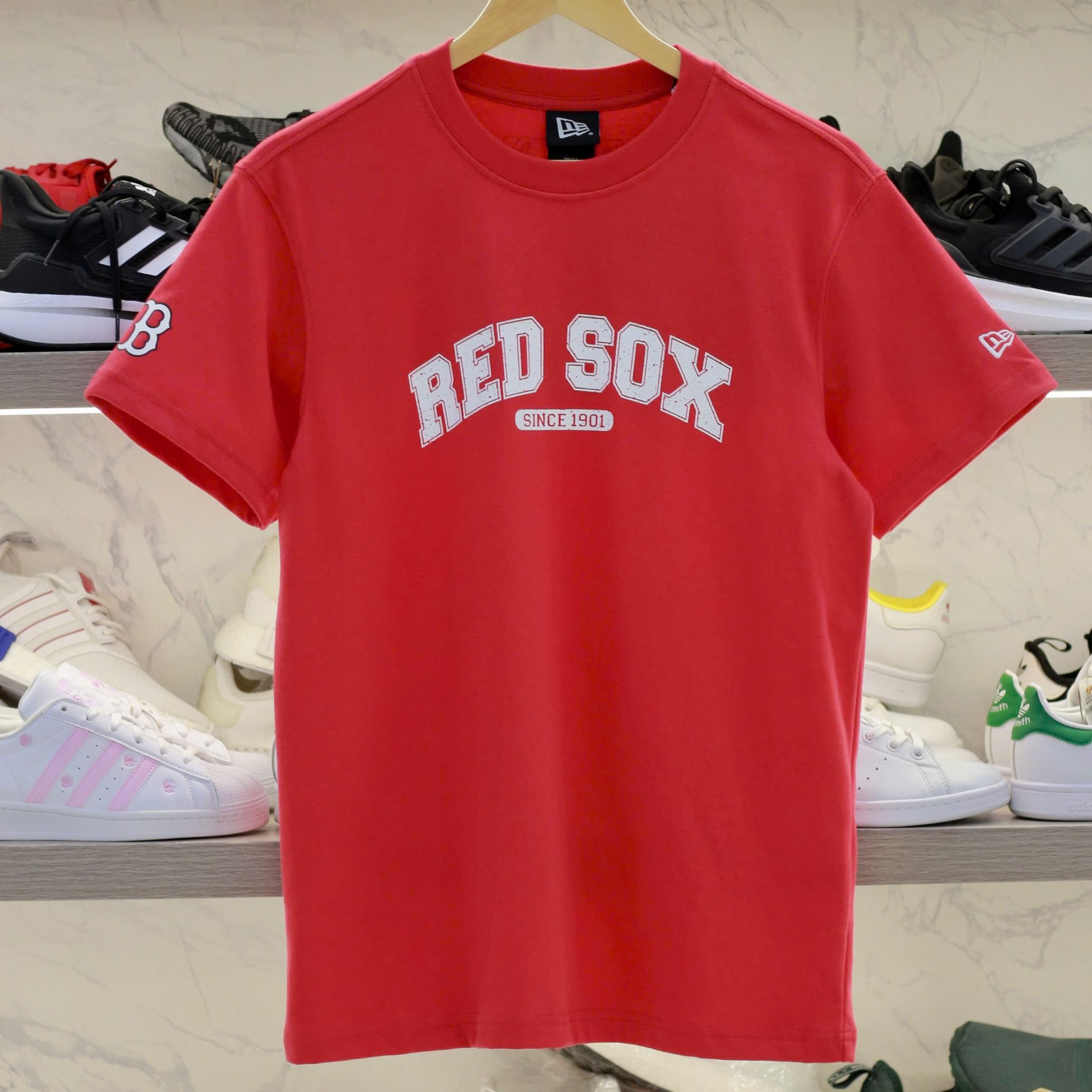 2602 - HÀNG CHÍNH HÃNG - ÁO THUN NEW ERA - RED SOX 1901 - ĐỎ - CODE: 12556982