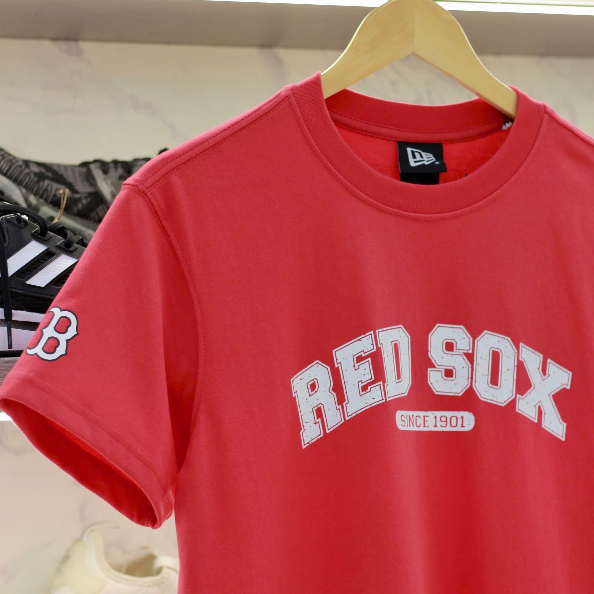 2602 - HÀNG CHÍNH HÃNG - ÁO THUN NEW ERA - RED SOX 1901 - ĐỎ - CODE: 12556982