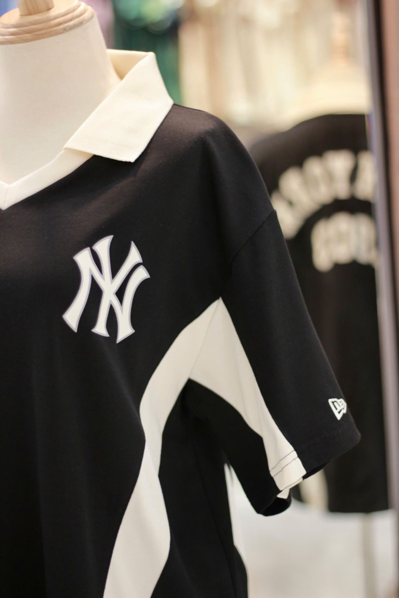 2590 - HÀNG CHÍNH HÃNG - ÁO THUN NEW ERA - POLO LOGO NY 1903 - ĐEN - CODE: 14113658