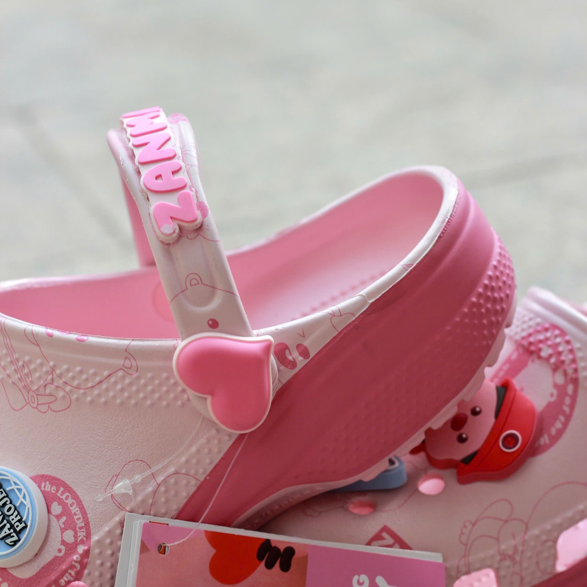 2604 - HÀNG CHÍNH HÃNG - GIÀY CLOG UNISEX CROCS BAYA - LOOPY HỒNG - CODE: 210552-90H