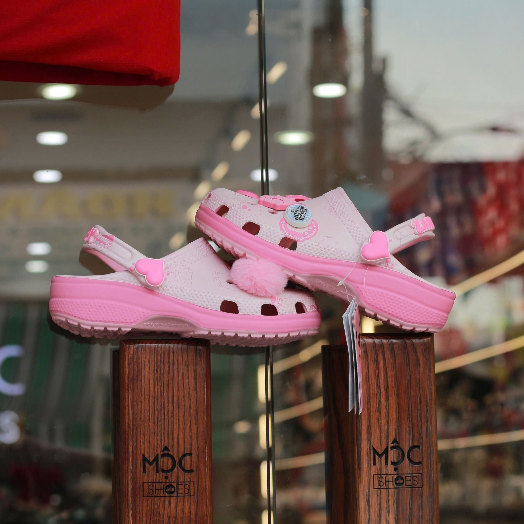 2604 - HÀNG CHÍNH HÃNG - GIÀY CLOG UNISEX CROCS BAYA - LOOPY HỒNG - CODE: 210552-90H