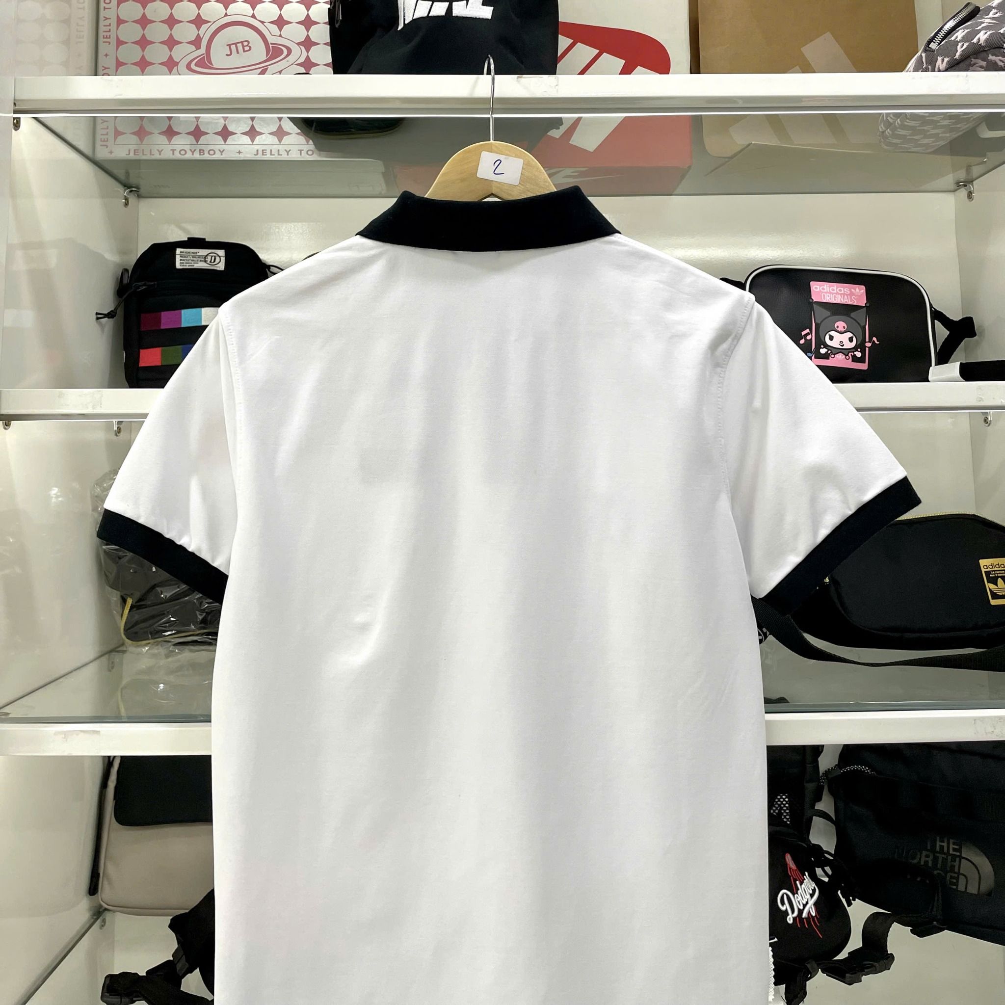 2601 - HÀNG CHÍNH HÃNG - ÁO THUN NEW ERA - POLO NEW YORK - TRẮNG- CODE: 14378132