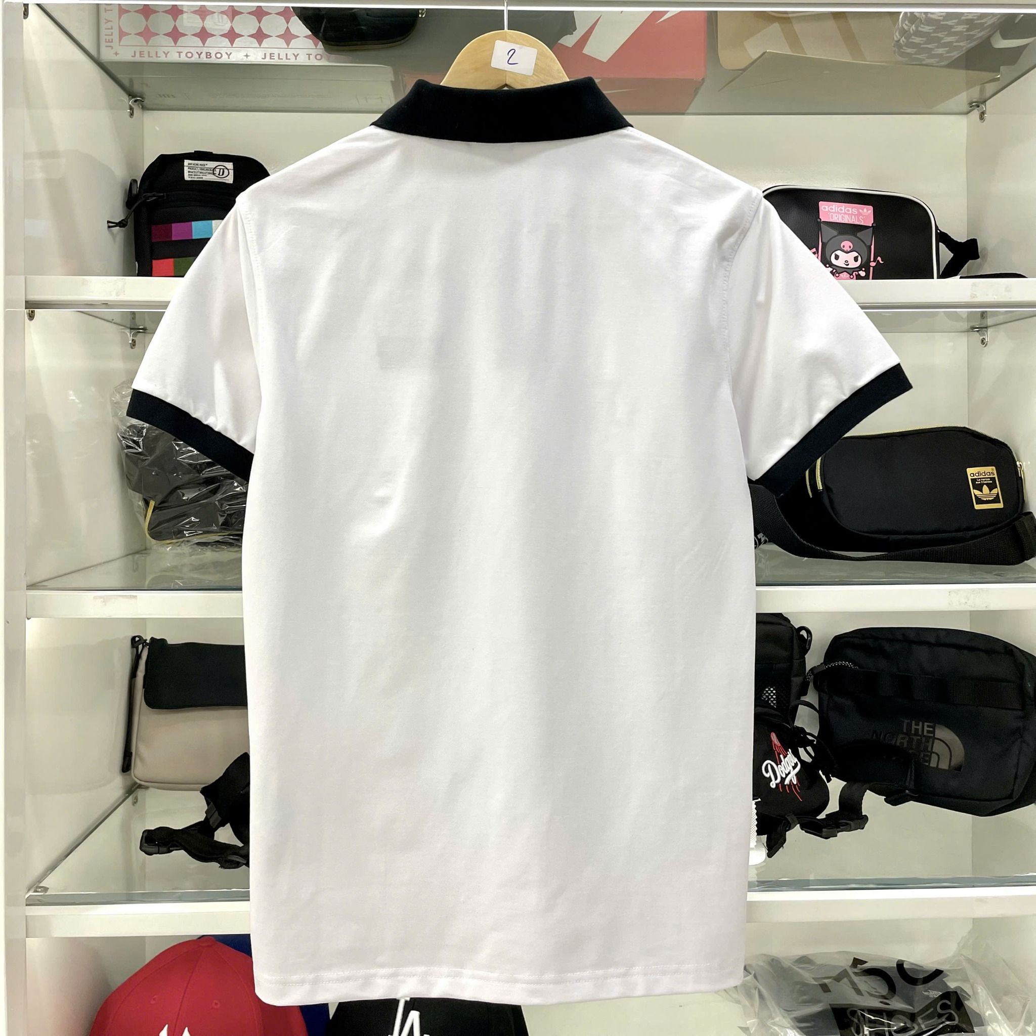 2601 - HÀNG CHÍNH HÃNG - ÁO THUN NEW ERA - POLO NEW YORK - TRẮNG- CODE: 14378132