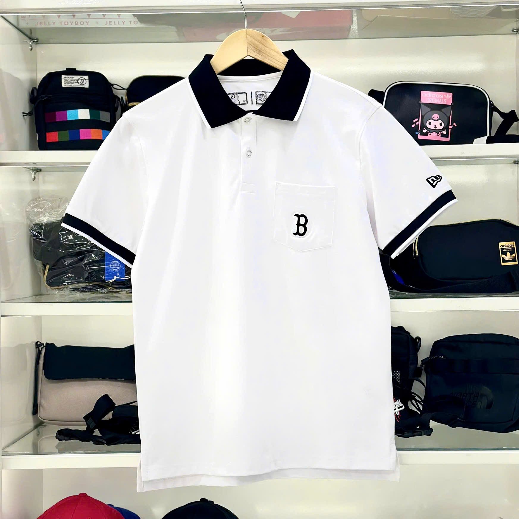 2625 - HÀNG CHÍNH HÃNG - ÁO THUN NEW ERA - POLO B TÚI - TRẮNG - CODE: 14378133