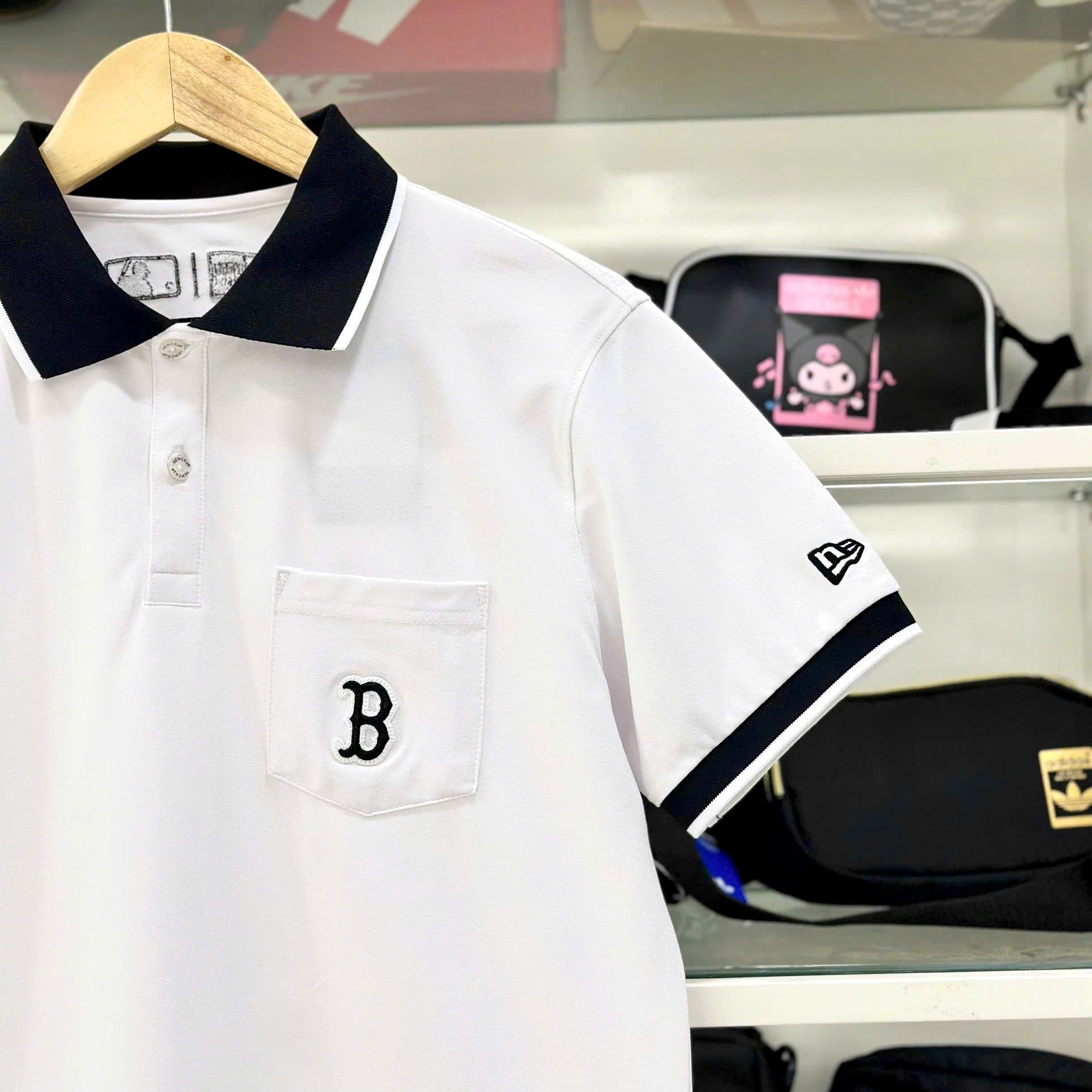 2625 - HÀNG CHÍNH HÃNG - ÁO THUN NEW ERA - POLO B TÚI - TRẮNG - CODE: 14378133