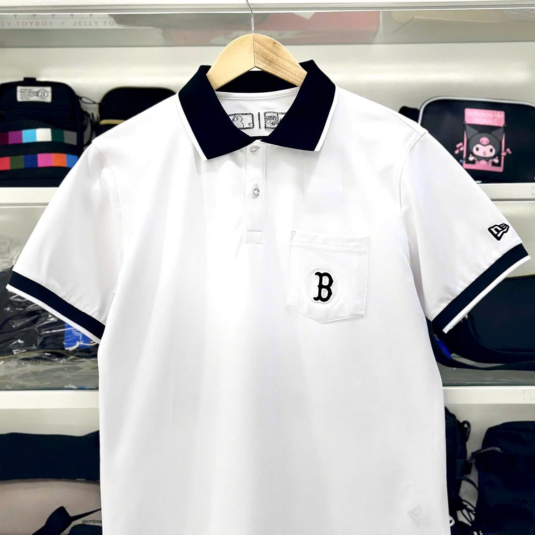 2625 - HÀNG CHÍNH HÃNG - ÁO THUN NEW ERA - POLO B TÚI - TRẮNG - CODE: 14378133
