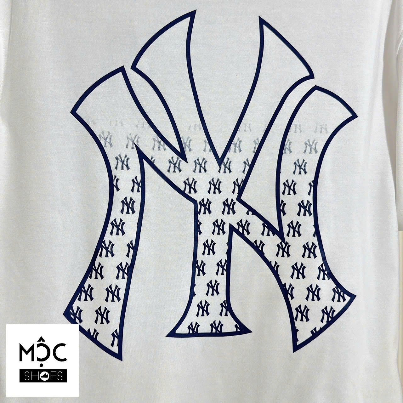 2683 - HÀNG CHÍNH HÃNG - ÁO THUN NEW ERA - NY CHÌM BÔNG - TRẮNG - CODE: 14539992