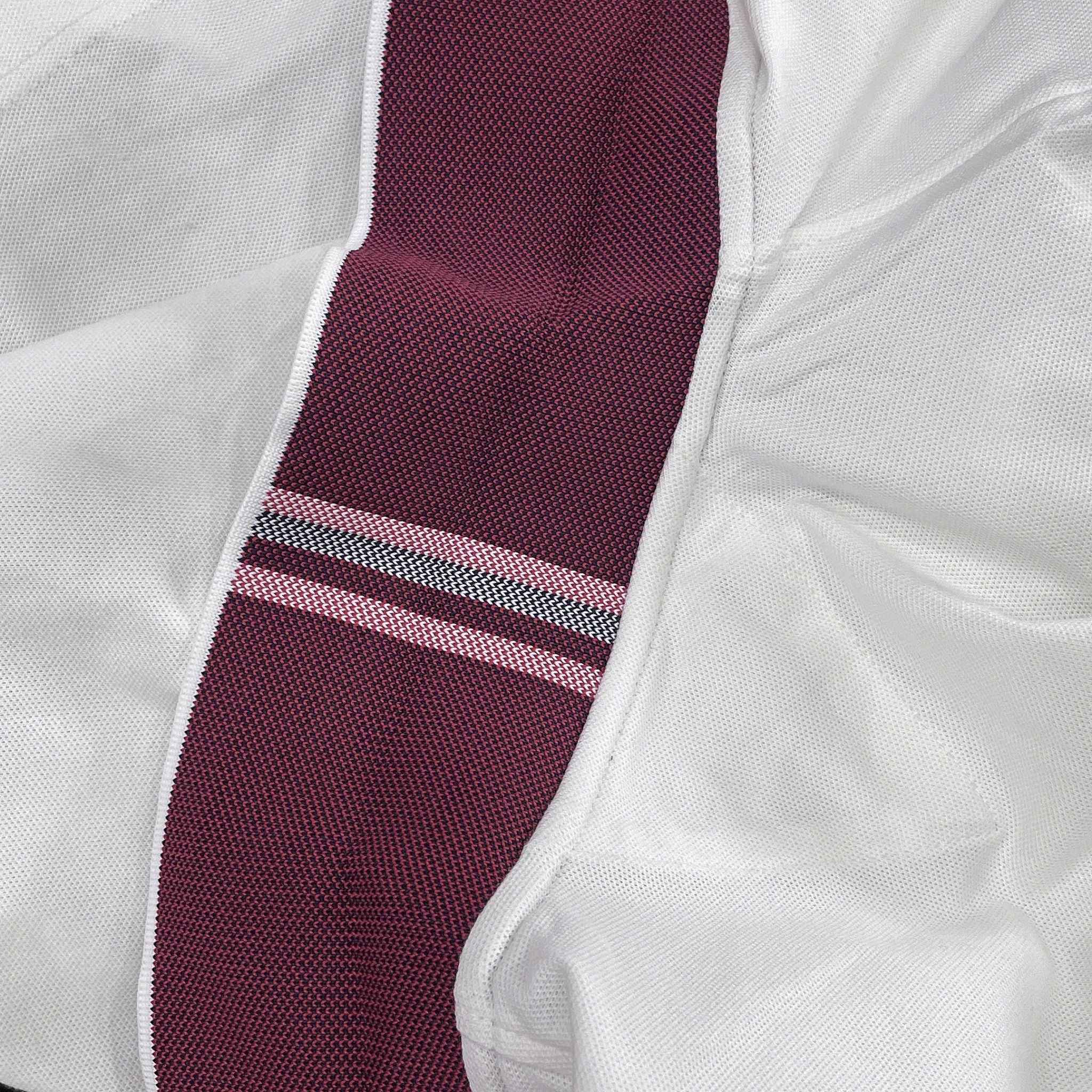 2690 - HÀNG CHÍNH HÃNG - ÁO POLO TOMMY 1985 - TRẮNG