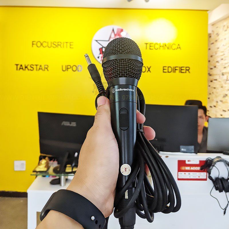 Bộ Sound Card Focusrite Solo Gen 3 Và Mic Dynamic Audio Technica ATR1300X