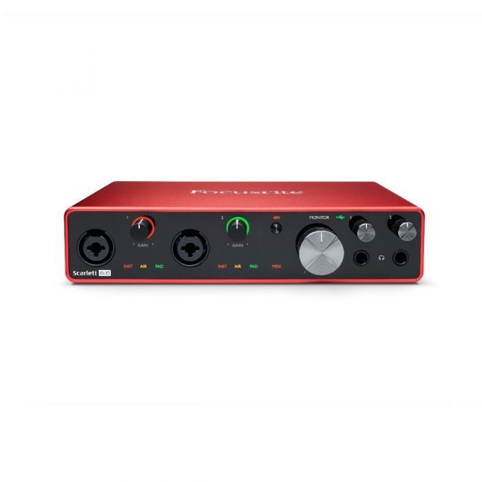 Sound card Focusrite Scarlett 8i6 3rd Gen - Sound card thu âm chuyên nghiệp