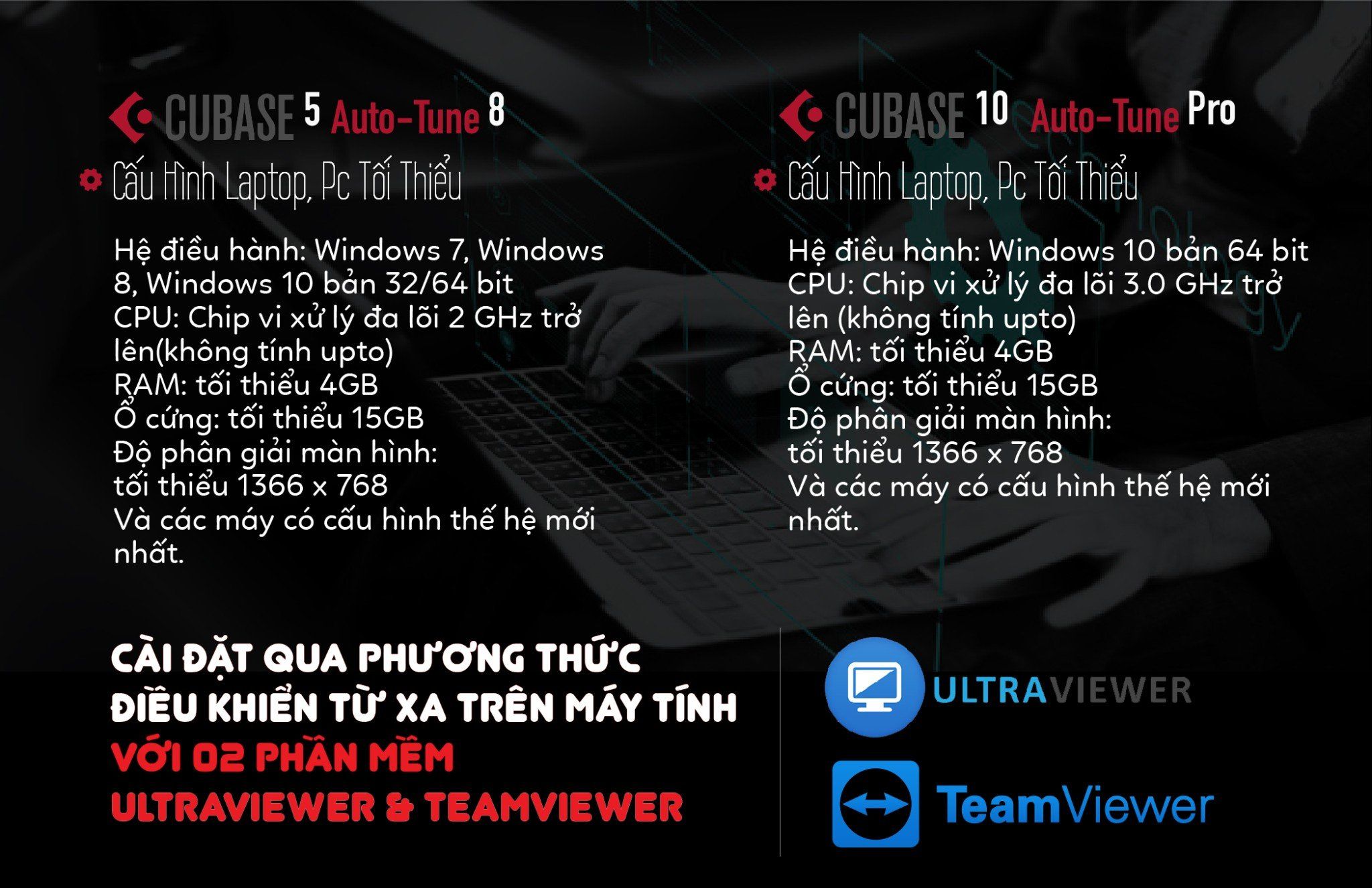 Phần Mềm Thu Âm Chuyên Nghiêp - Phần Mềm Cubase - Auto tune