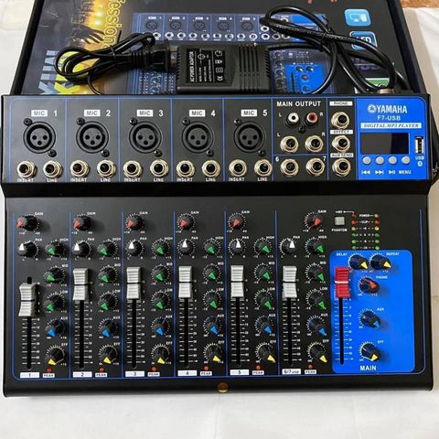  Mixer Yamaha F7 USB Có Bluetooth 