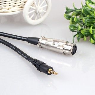 Dây Micro Đầu Canon XLR Ra 3.5 mm
