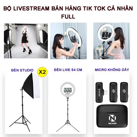  Combo livestream bán hàng Tik Tok cá nhân Full 