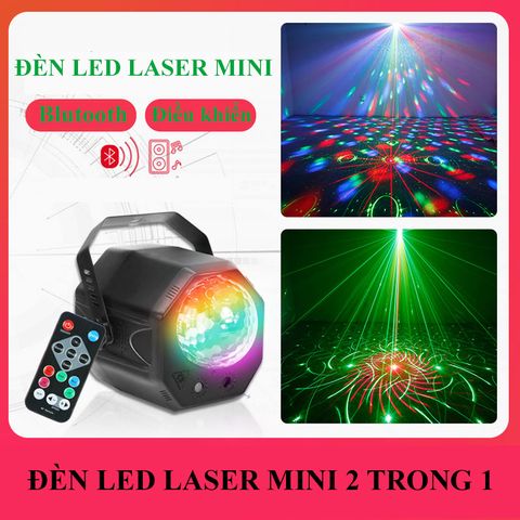Đèn LED Laser Mini Cảm Ứng Theo Nhạc