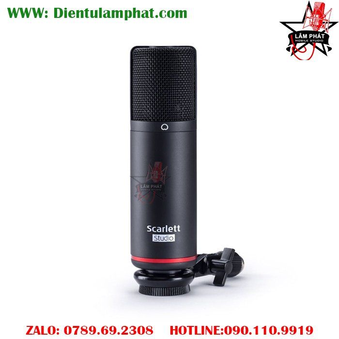 Bộ Thu Âm Mini Focusrite Scarlett Solo Studio Pack 3rd (Gen)