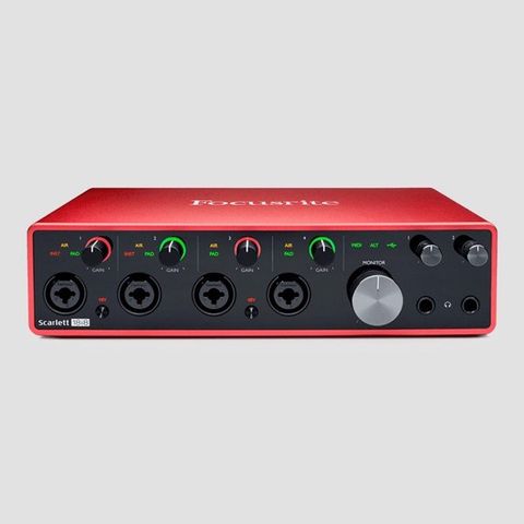 Sound Card Focusrite Scarlett 18i8 3rd Gen Thu Âm Chuyên Nghiệp